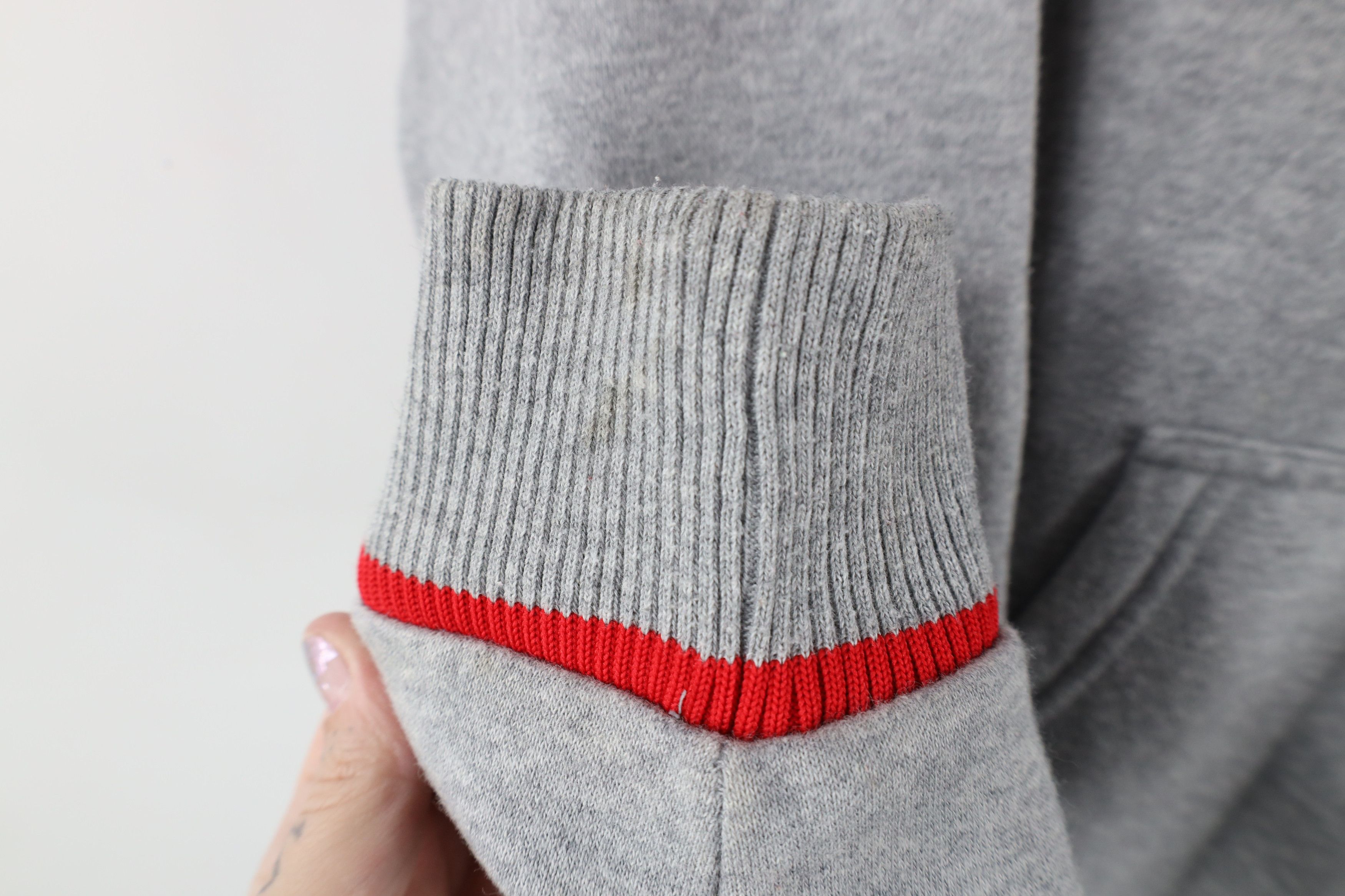 Nike × Vintage Vintage Nike Scott Mini Swoosh Ohio State University Hoodie Size L / US 10 / IT 46 - 7 Thumbnail