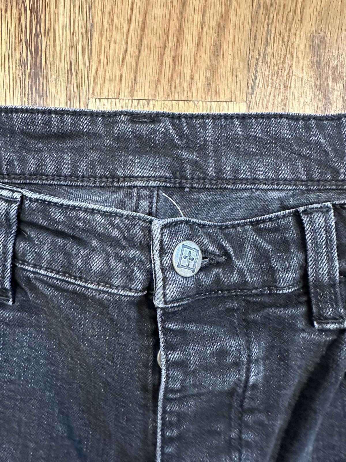 Ksubi Ksubi Blue ++ Logo Black Denim Jeans Size 34 Size US 34 / EU 50 - 3 Thumbnail