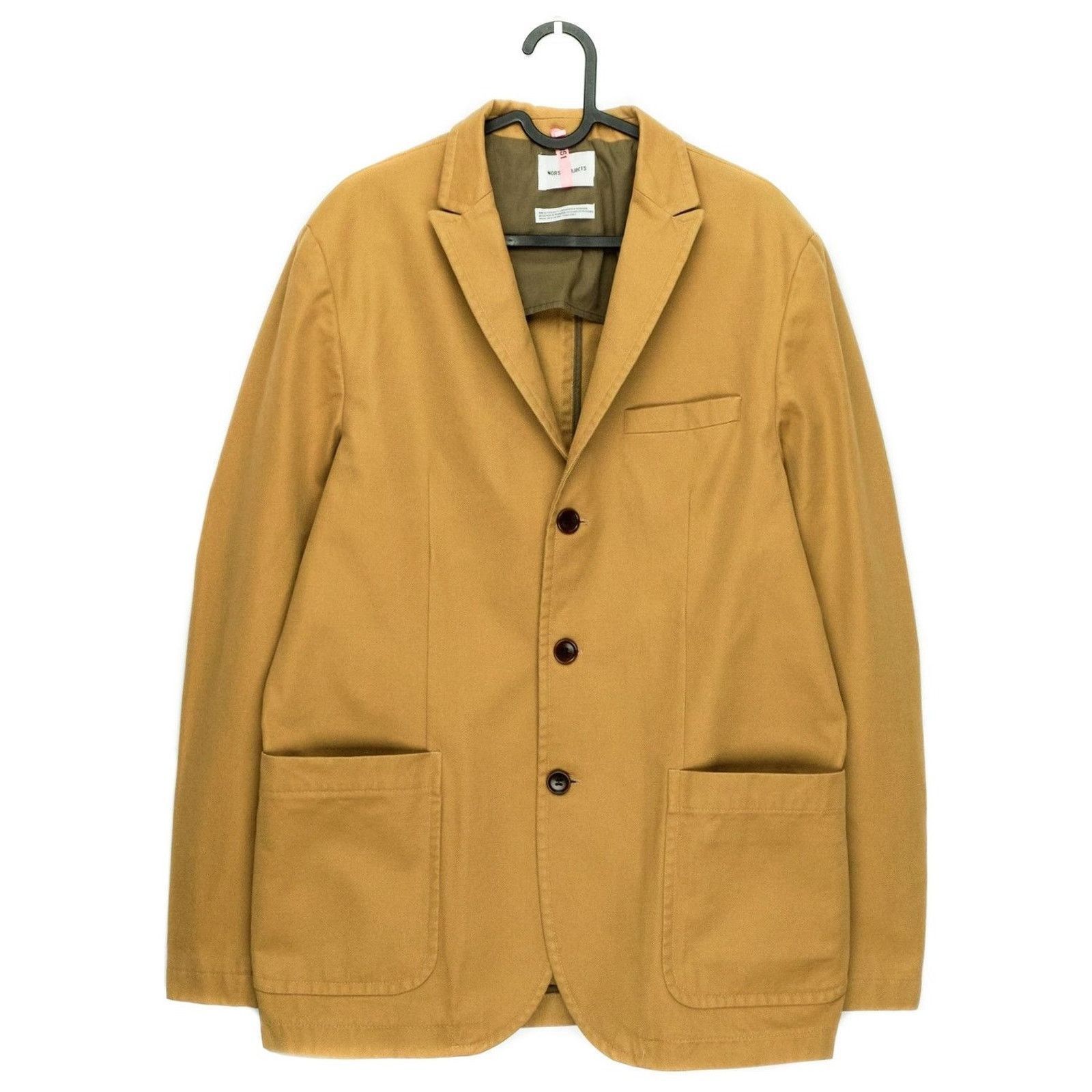 Norse Projects Norse Projects Agder Mustard Brown Thick Cotton Work Jacket Size US M / EU 48-50 / 2 - 1 Thumbnail