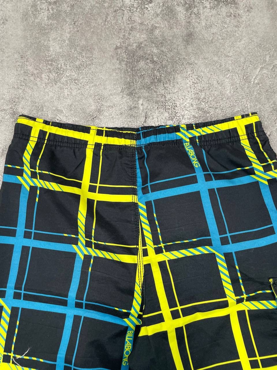 Billabong Billabong Men Board Shorts Swim Surf Black Blue Yellow Check Size US 32 / EU 48 - 7 Thumbnail