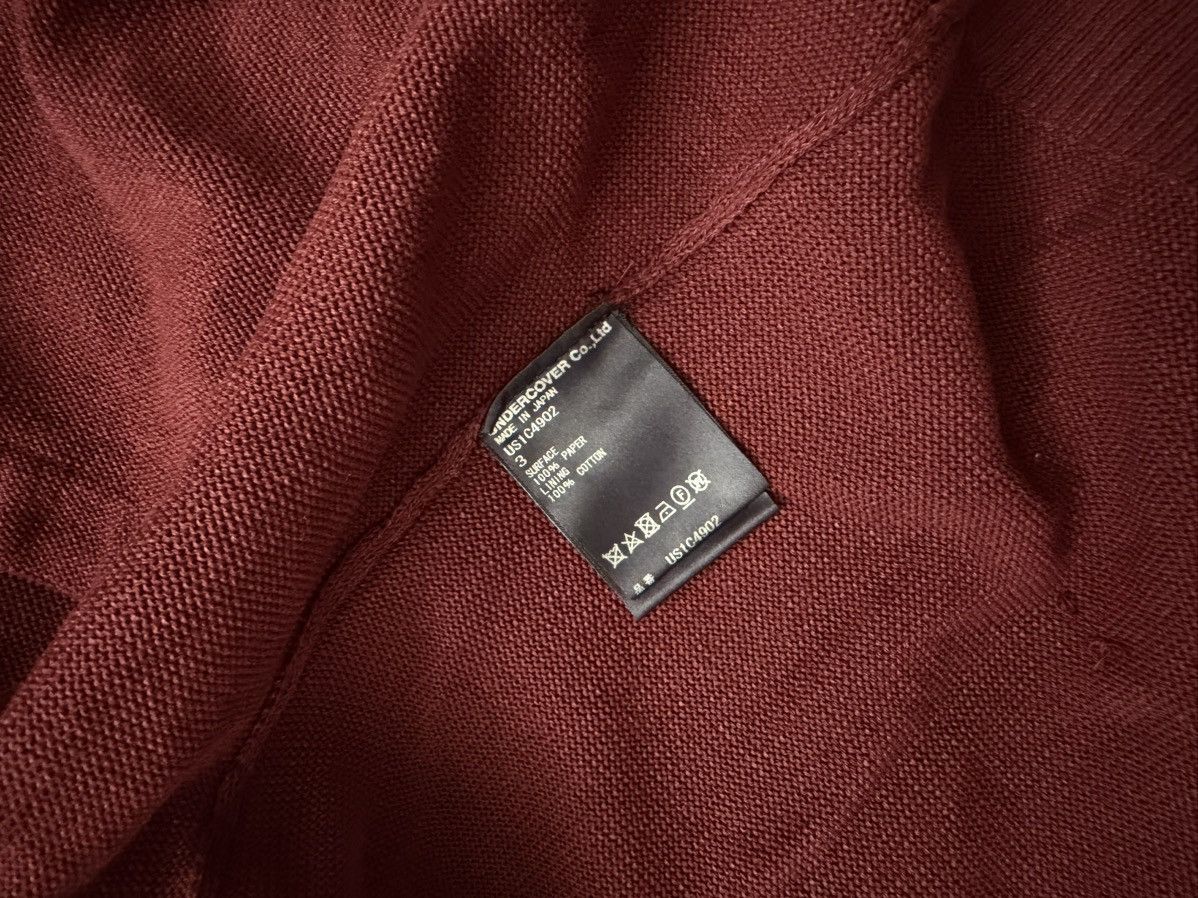 Undercover undercover the shepherd dark red cardigan Size US M / EU 48-50 / 2 - 5 Thumbnail