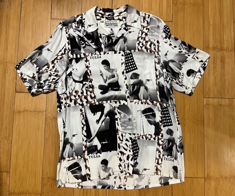 WACKO MARIA × LARRY CLARK HAWAIIAN SHIRT 20AW WACKO MARIA HAWAIIAN