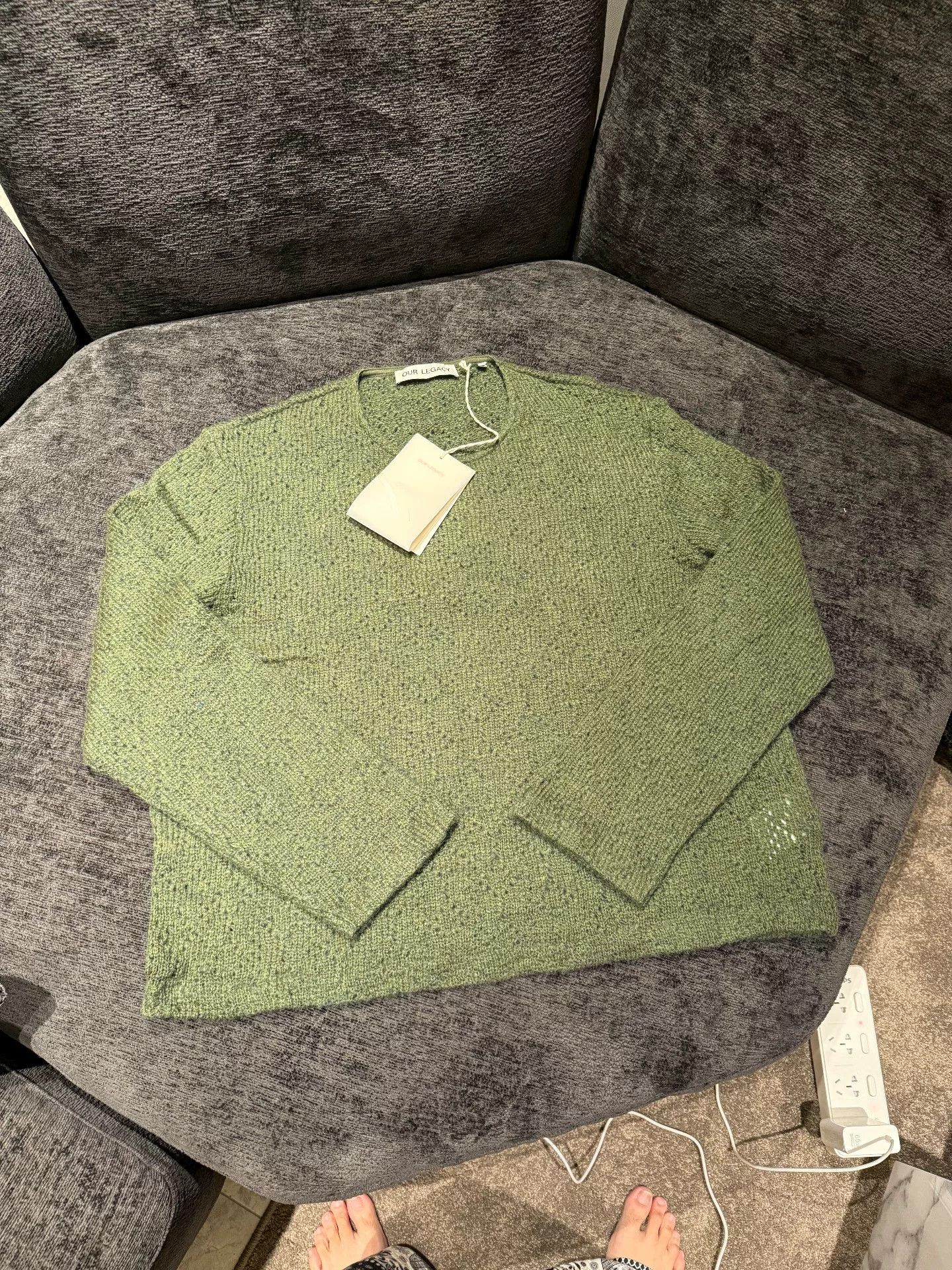 Our Legacy OUR LEGACY DOUBLE LOCK VEST, Ament Check Mohair, | Grailed