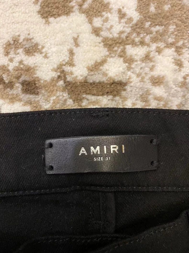 Amiri Amiri pure black mx1 denim pants Size US 31 - 4 Thumbnail
