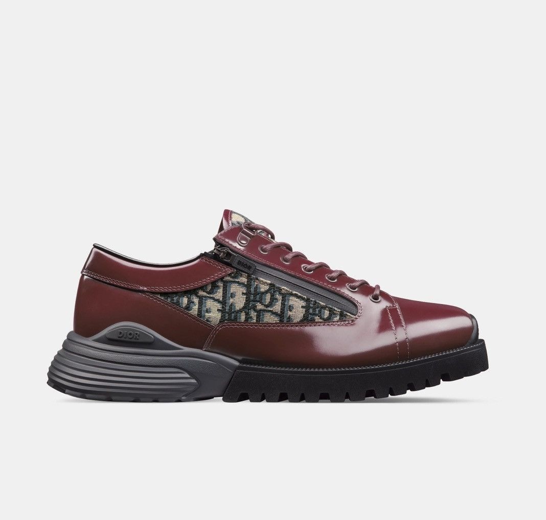 Dior Dior Combat Derby Shoes in Burgundy Size US 11 / EU 44 - 1 Thumbnail