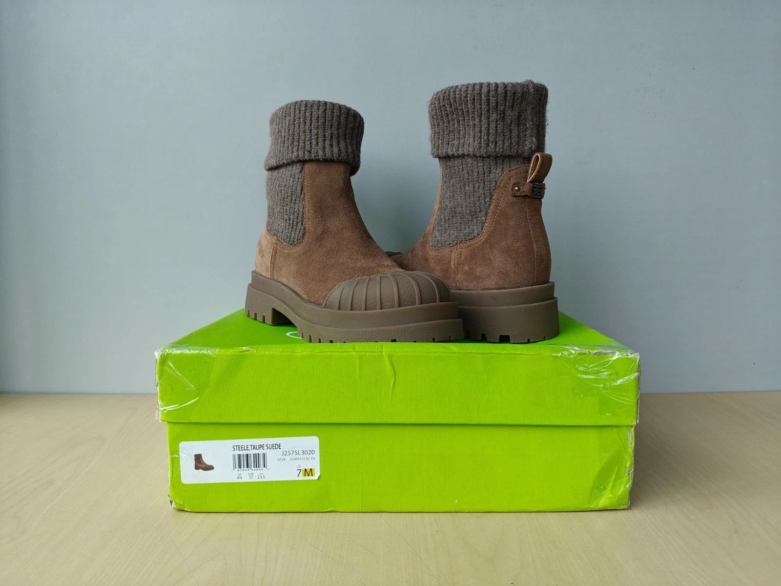 Sam Edelman Sam Edelman Steele Knit Chelsea Boot T / 0042 Size US 7 / IT 37 - 9 Thumbnail