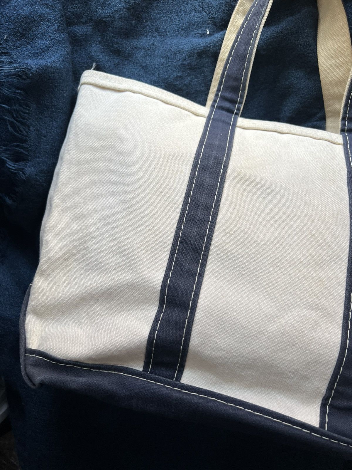 L.L. Bean L.L.Bean 80’s Canvas Tote Bag (size m) Size ONE SIZE - 2 Thumbnail