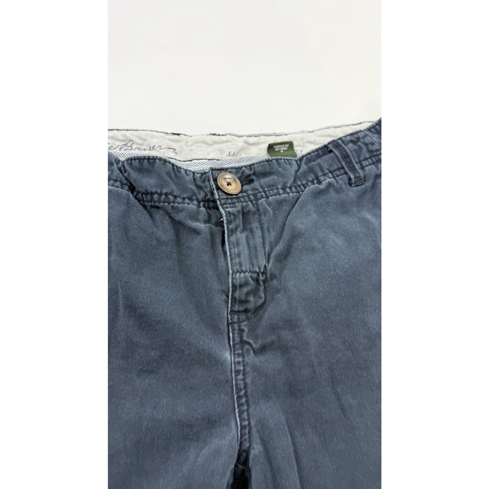 Vintage Blakely Mens Navy Blue Cotton Chino Shorts Size 40 Flat Front Casual Summer Preppy Style Size US 40 / EU 56 - 2 Thumbnail