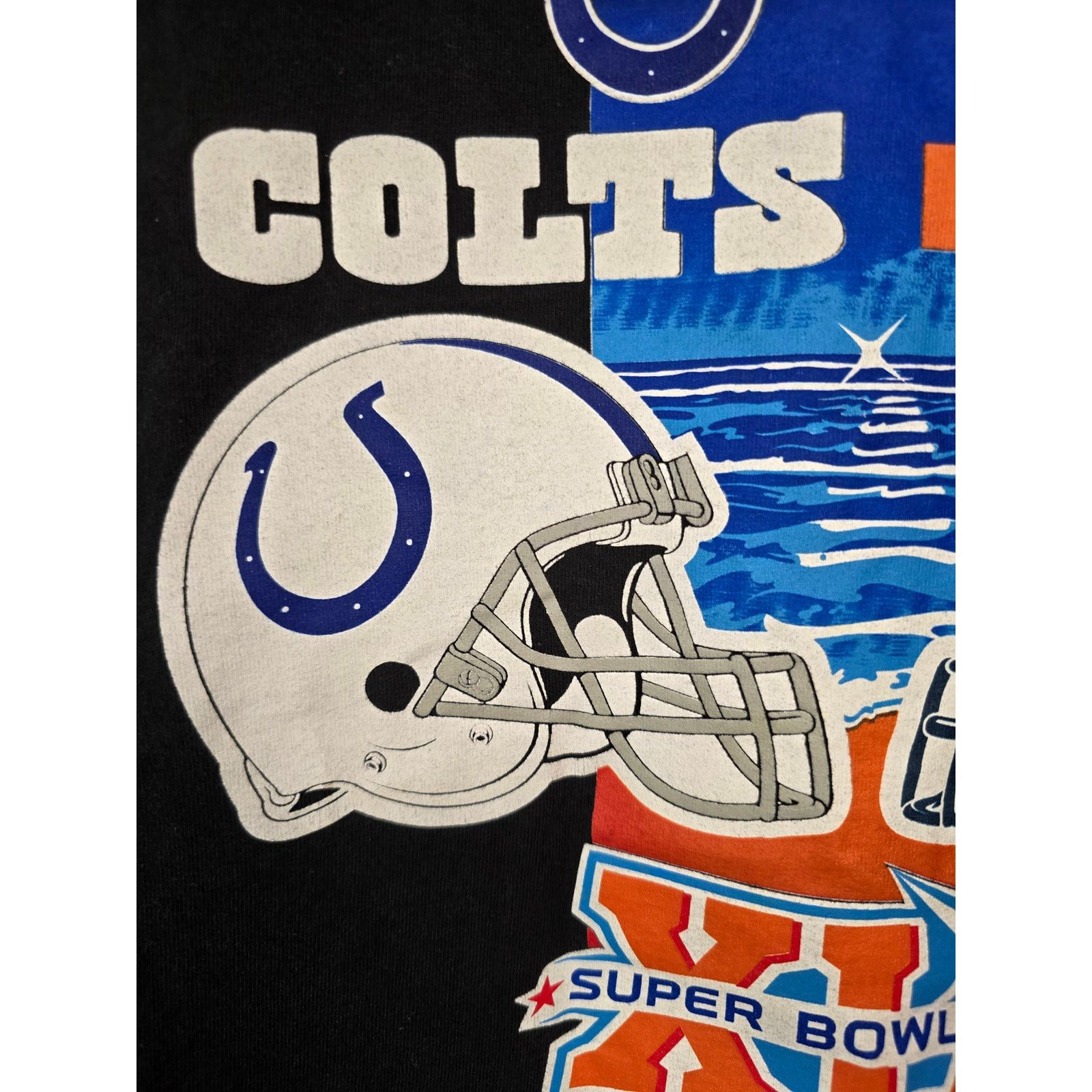 NFL Superbowl Sleeveless Shirt Indianapolis Colts Chicago Bears Size US L / EU 52-54 / 3 - 3 Thumbnail