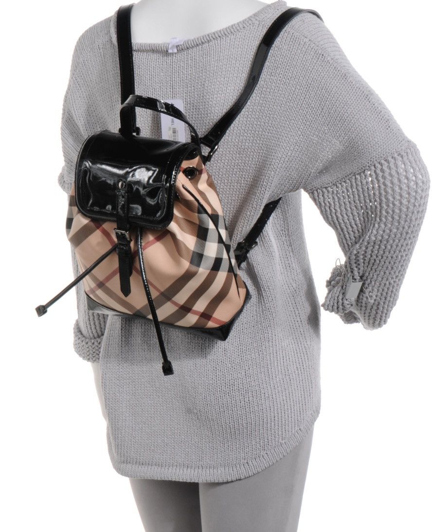 Burberry Authentic Burberry Small Nova Check Backpack Size ONE SIZE - 21 Thumbnail