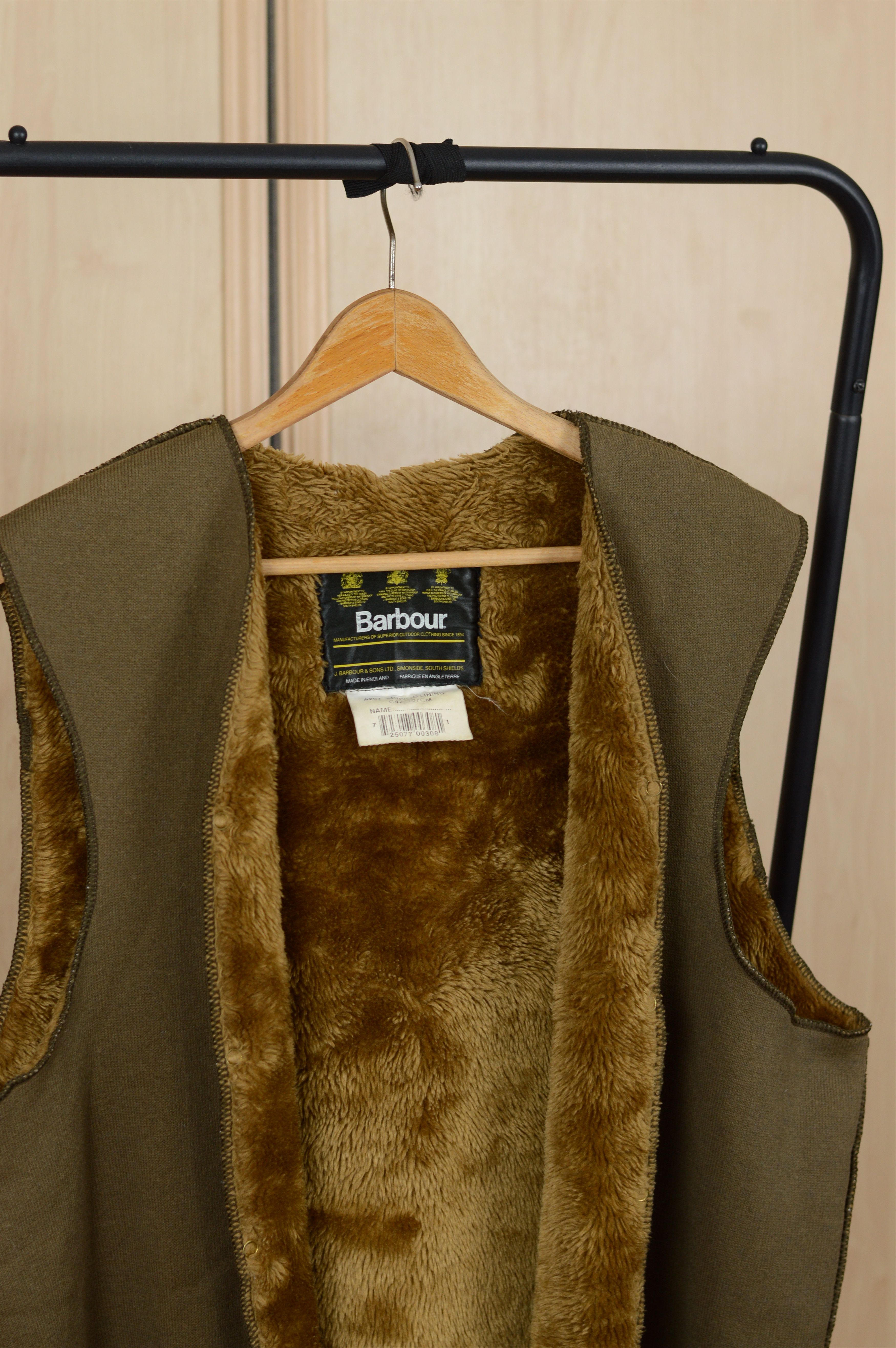 Barbour Barbour A297 Acrylic Lining Fur Lining Vest Size US XL / EU 56 / 4 - 2 Thumbnail