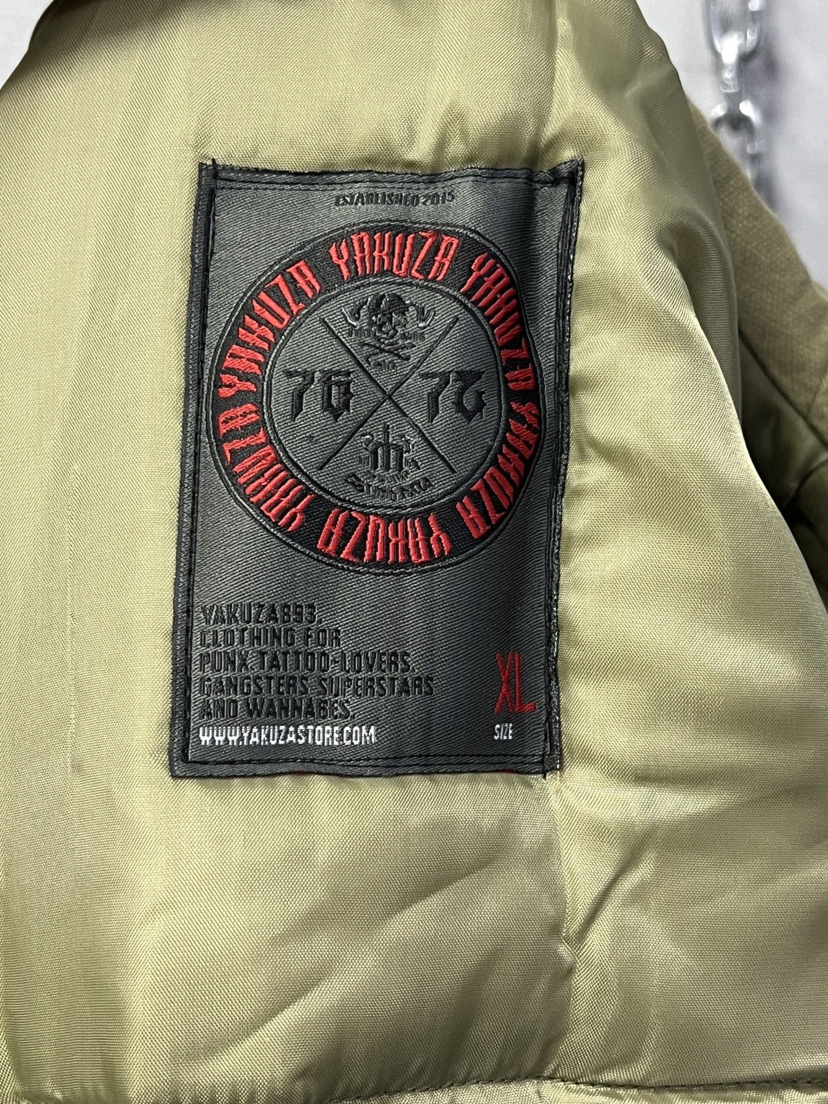 Hysteric Glamour Vintage Yakuza Eight Nine if six was nine Puffer Jacket Size US M / EU 48-50 / 2 - 10 Thumbnail