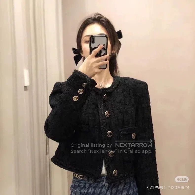Chanel Chanel Black coat Size XS / US 0-2 / IT 36-38 - 6 Thumbnail