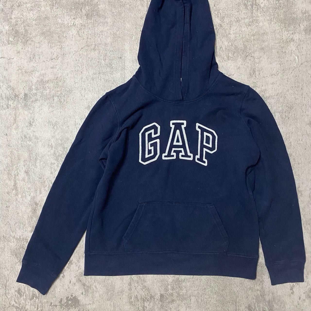 Gap Navy Gap hoodie with white embroidered logo #streetwear Size US S / EU 44-46 / 1 - 1 Thumbnail