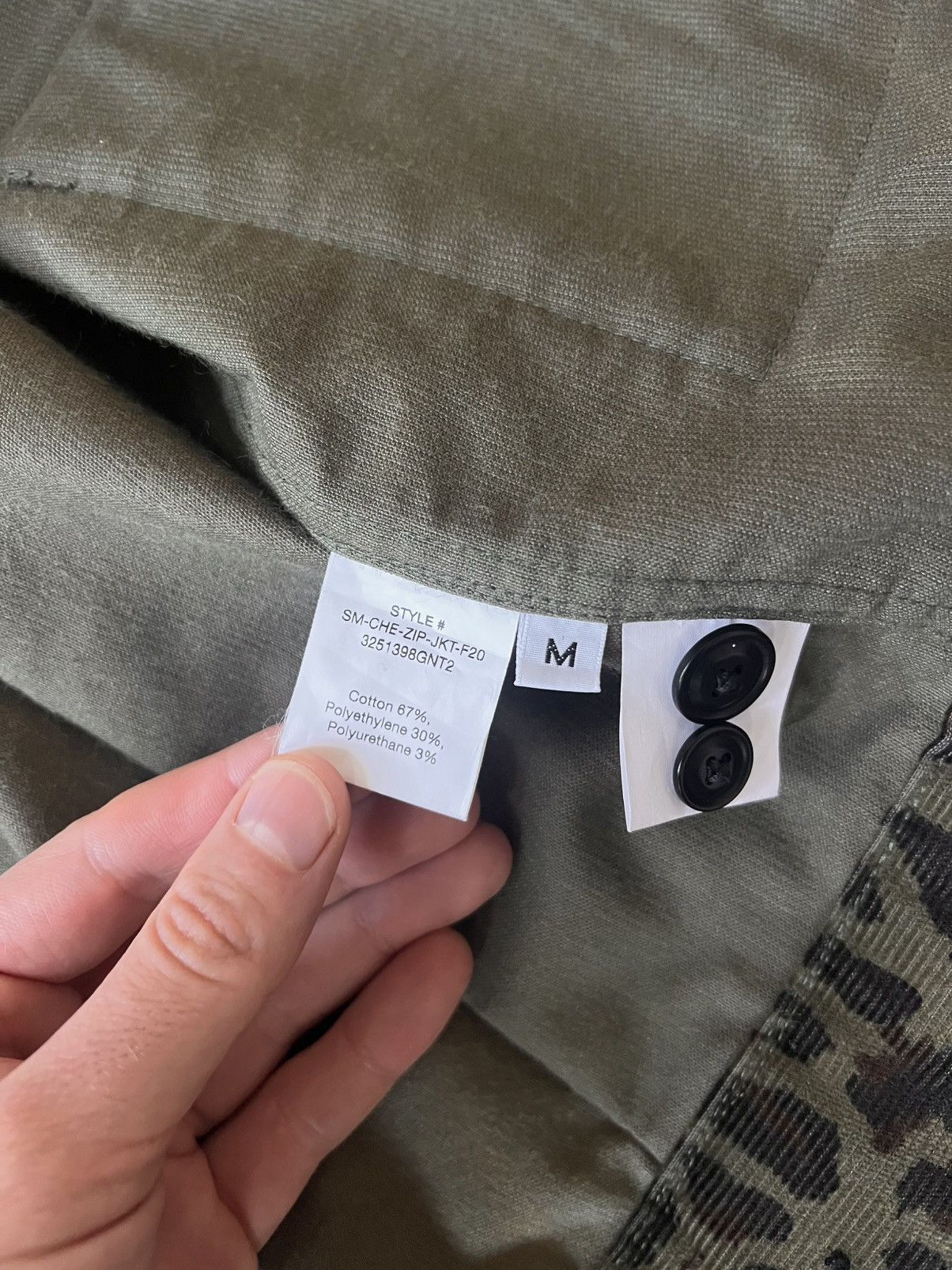 SMOCK Smock Mohawk General Store Corduroy Zip Jacket Cheetah Print Size US M / EU 48-50 / 2 - 5 Thumbnail