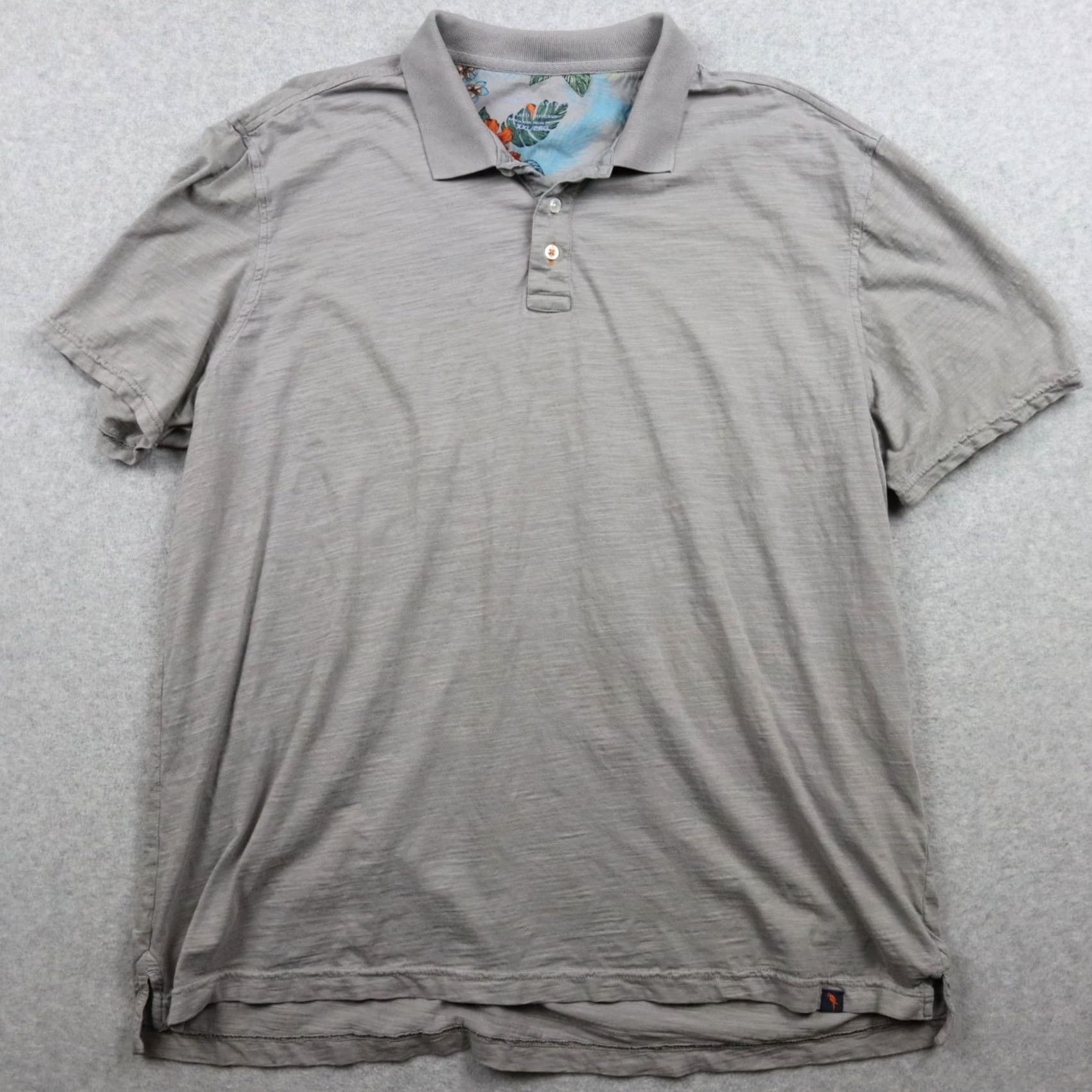 Vintage Margaritaville Polo Shirt Mens 2XL XXL Golf Resort Casual Gray Short Sleeve Shirt Size US XXL / EU 58 / 5 - 2 Thumbnail
