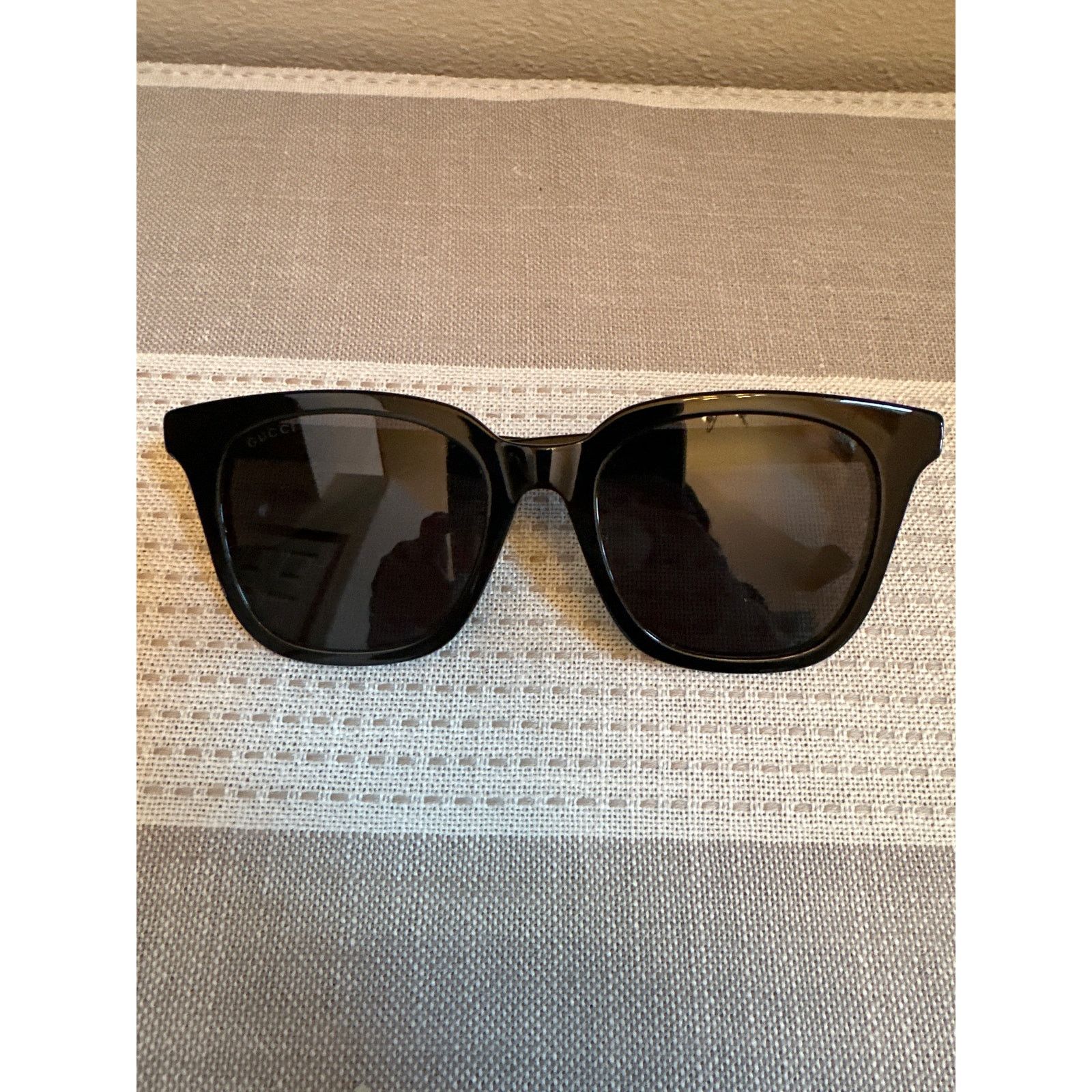 Gucci Gucci GG1000SK Black logo Square Sunglasses NEW! Size ONE SIZE - 2 Thumbnail