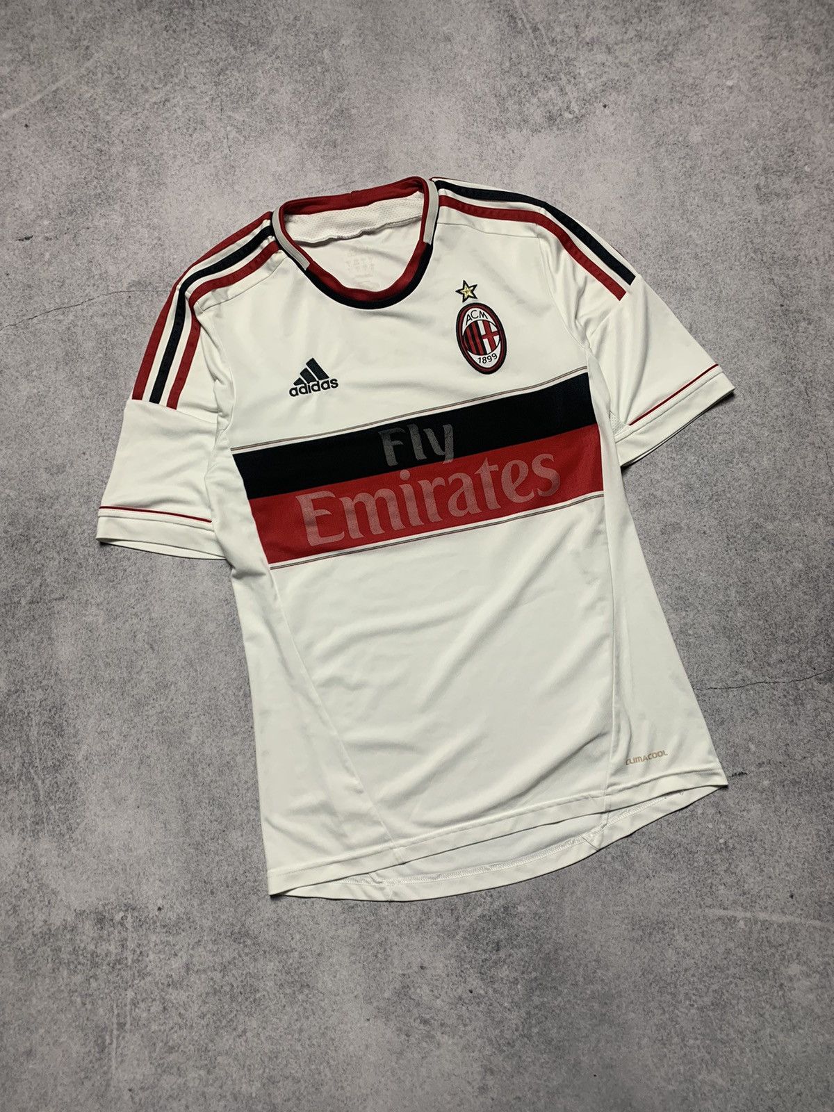 Adidas Vantage Adidas ACM Milan Y2K soccer jersey Japanese style Grailed