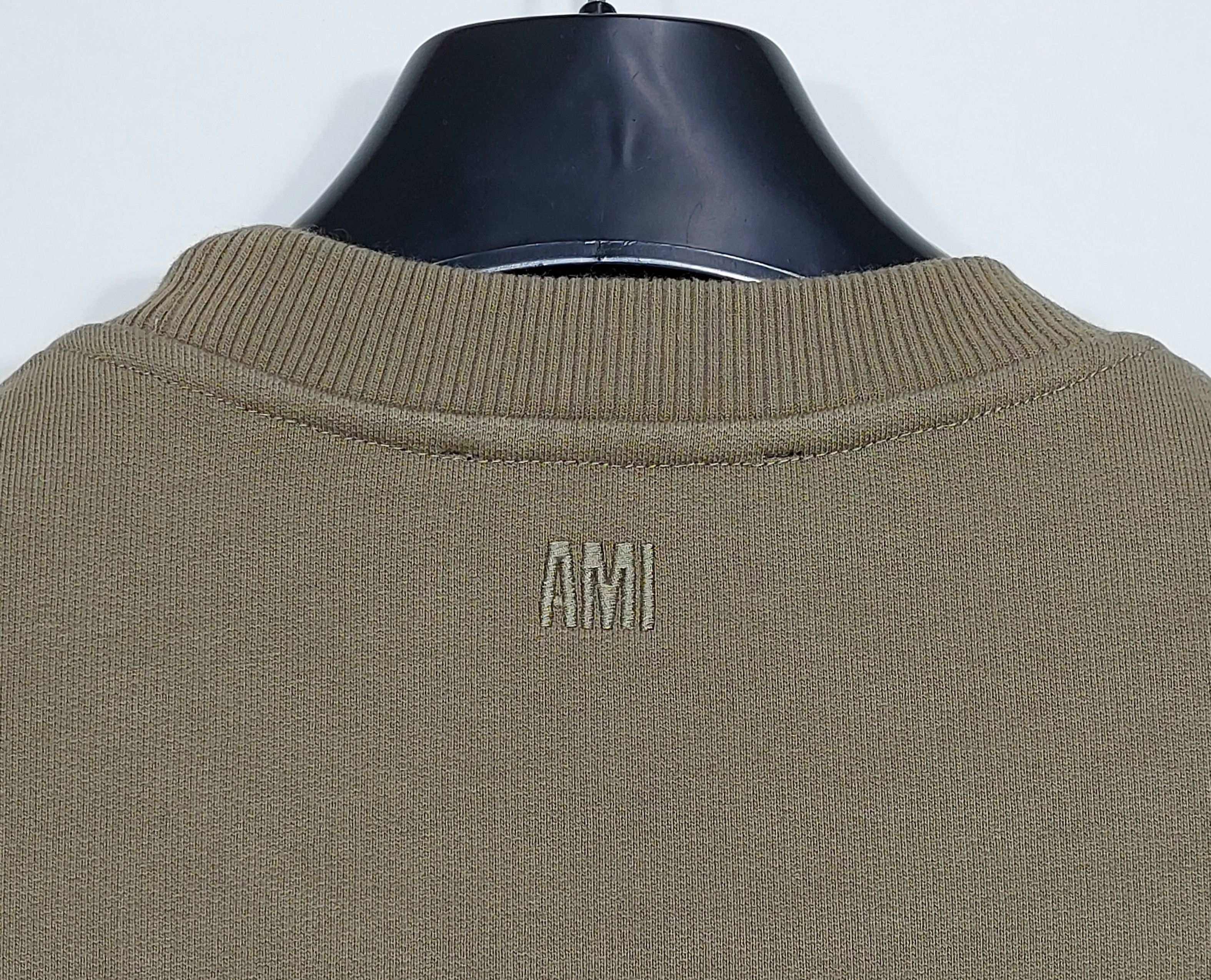 AMI ami decoeur sweatshirt - khaki S Size US S / EU 44-46 / 1 - 7 Thumbnail