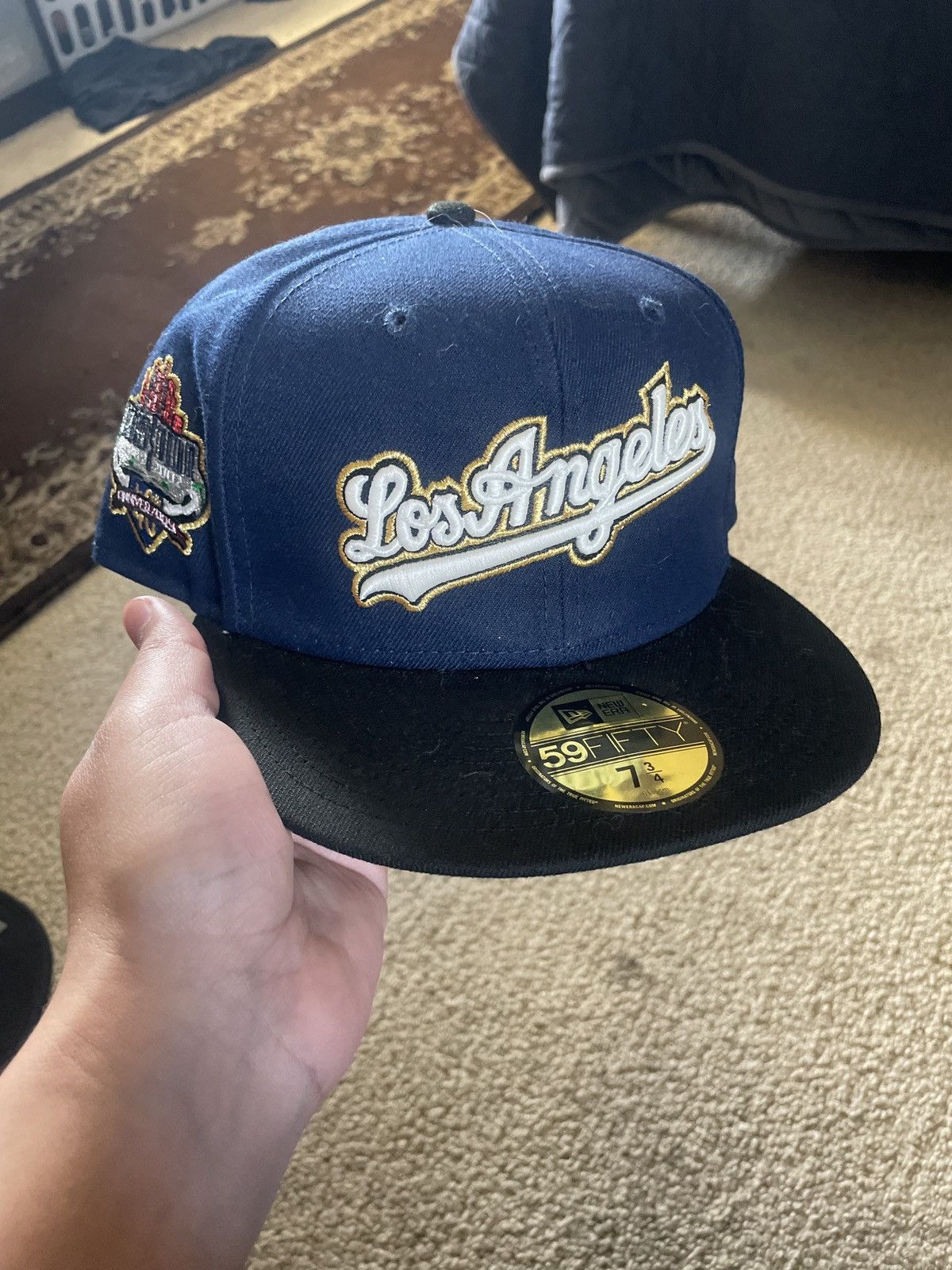 New Era Los Angeles dodgers hat 7 3/4 Size ONE SIZE - 1 Thumbnail