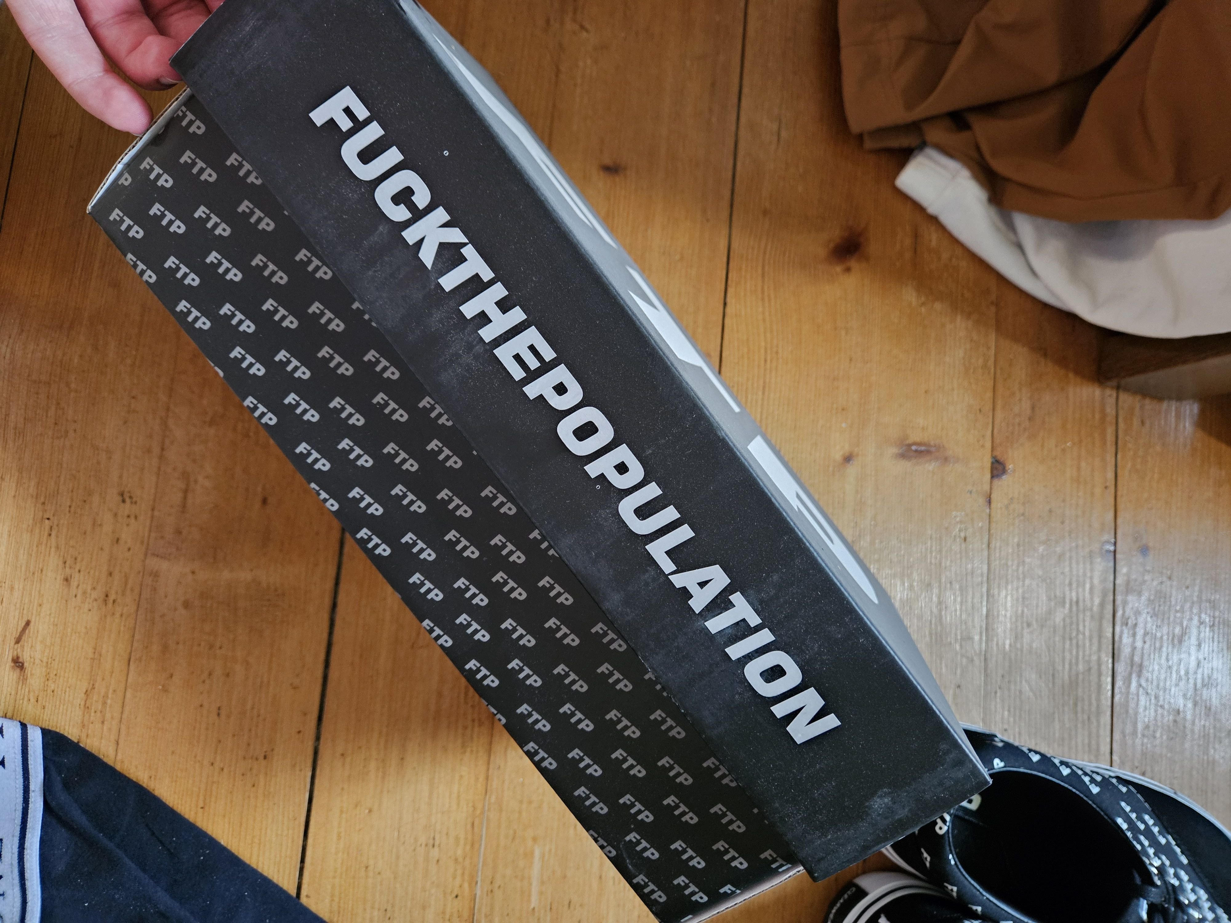 ClearWeather × Fuck The Population FTP x Clearweather Donny (All Over Print) Skate Shoes Size US 10.5 / EU 43-44 - 6 Thumbnail