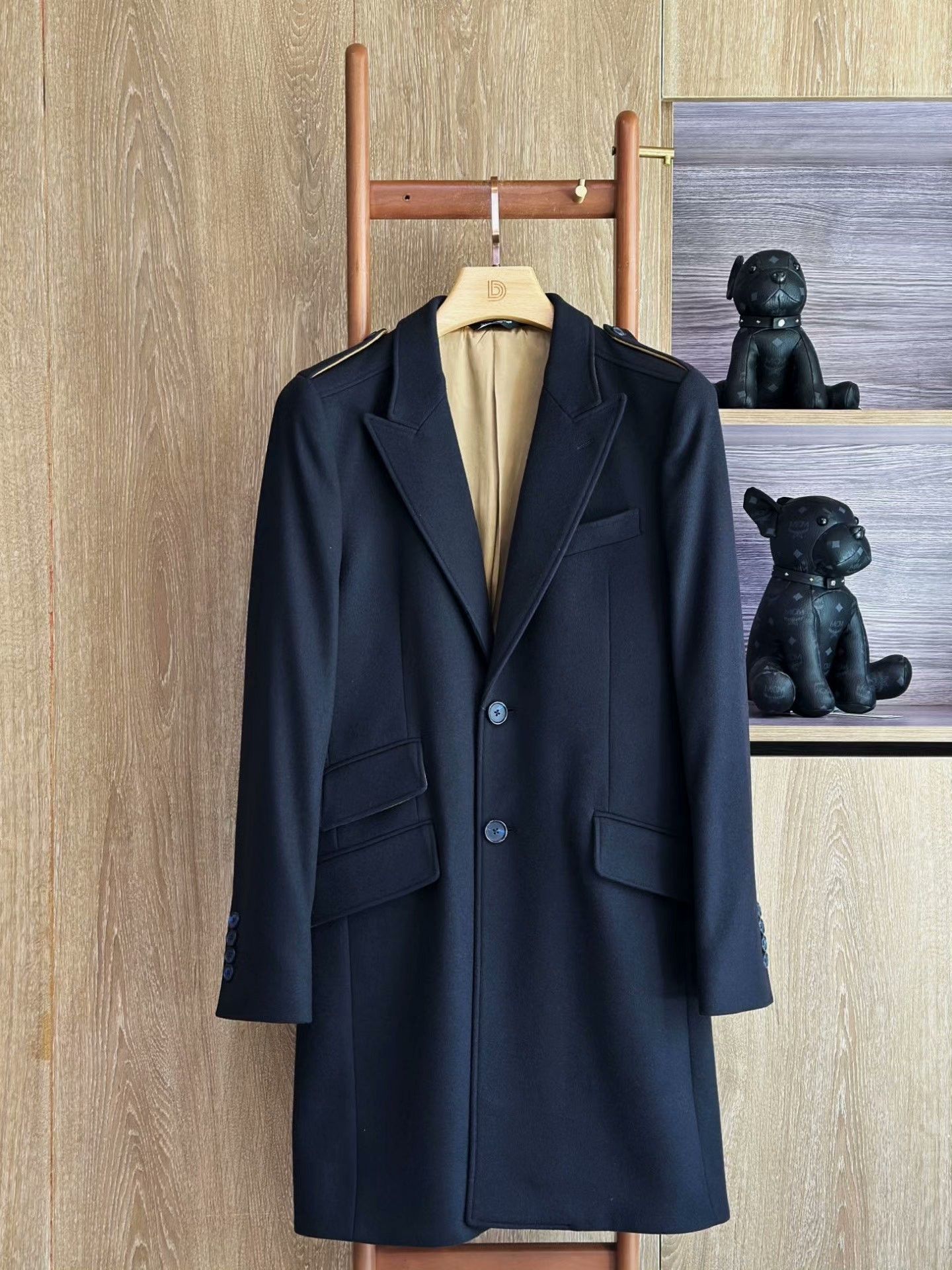 Dolce & Gabbana Dolce & Gabbana Wool Long Coat Size US S / EU 44-46 / 1 - 1 Thumbnail
