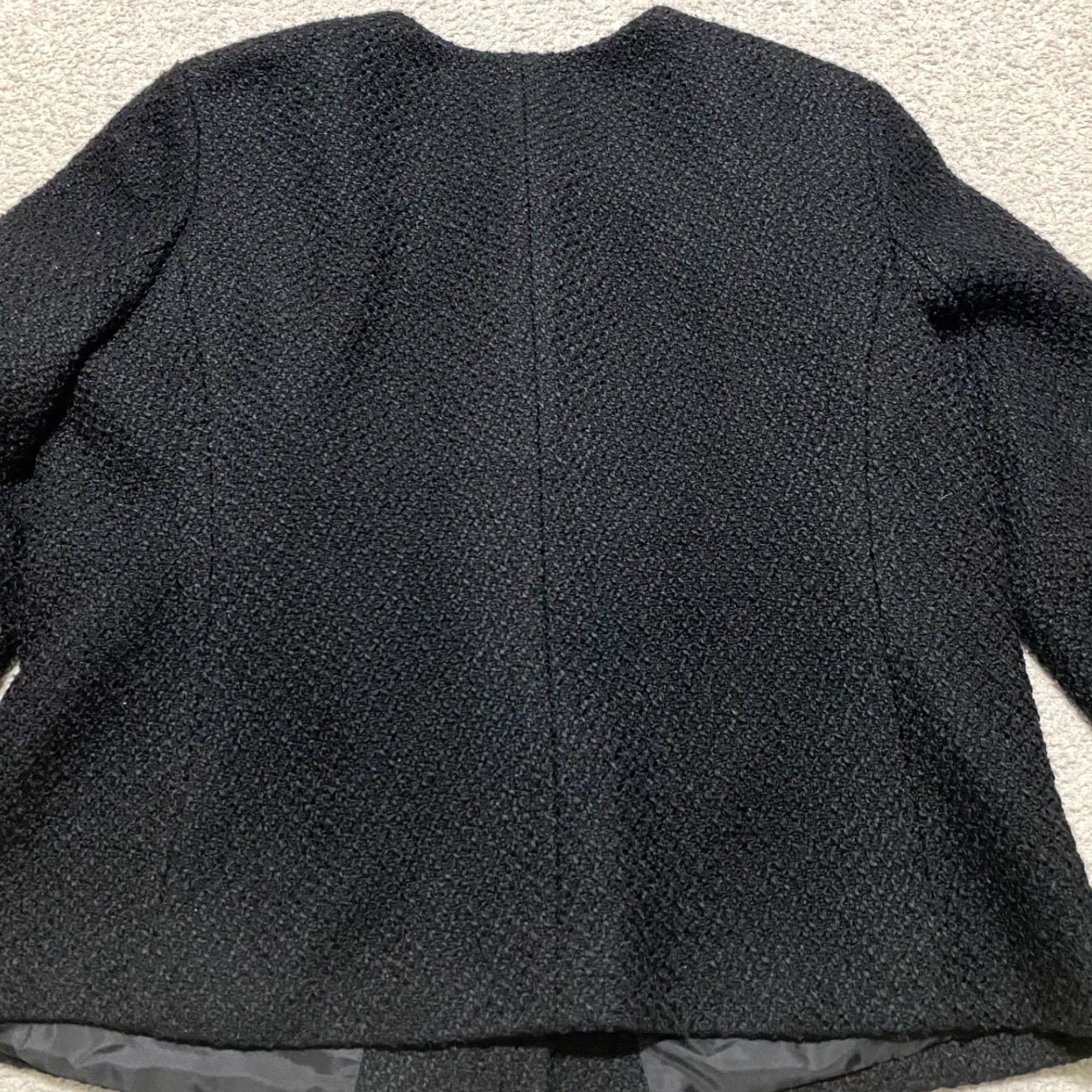 Talbots Talbots Blazer Ladies 14 Black Full Zip Lined Pockets Short Jacket Vintage No Size XL / US 12-14 / IT 48-50 - 2 Thumbnail