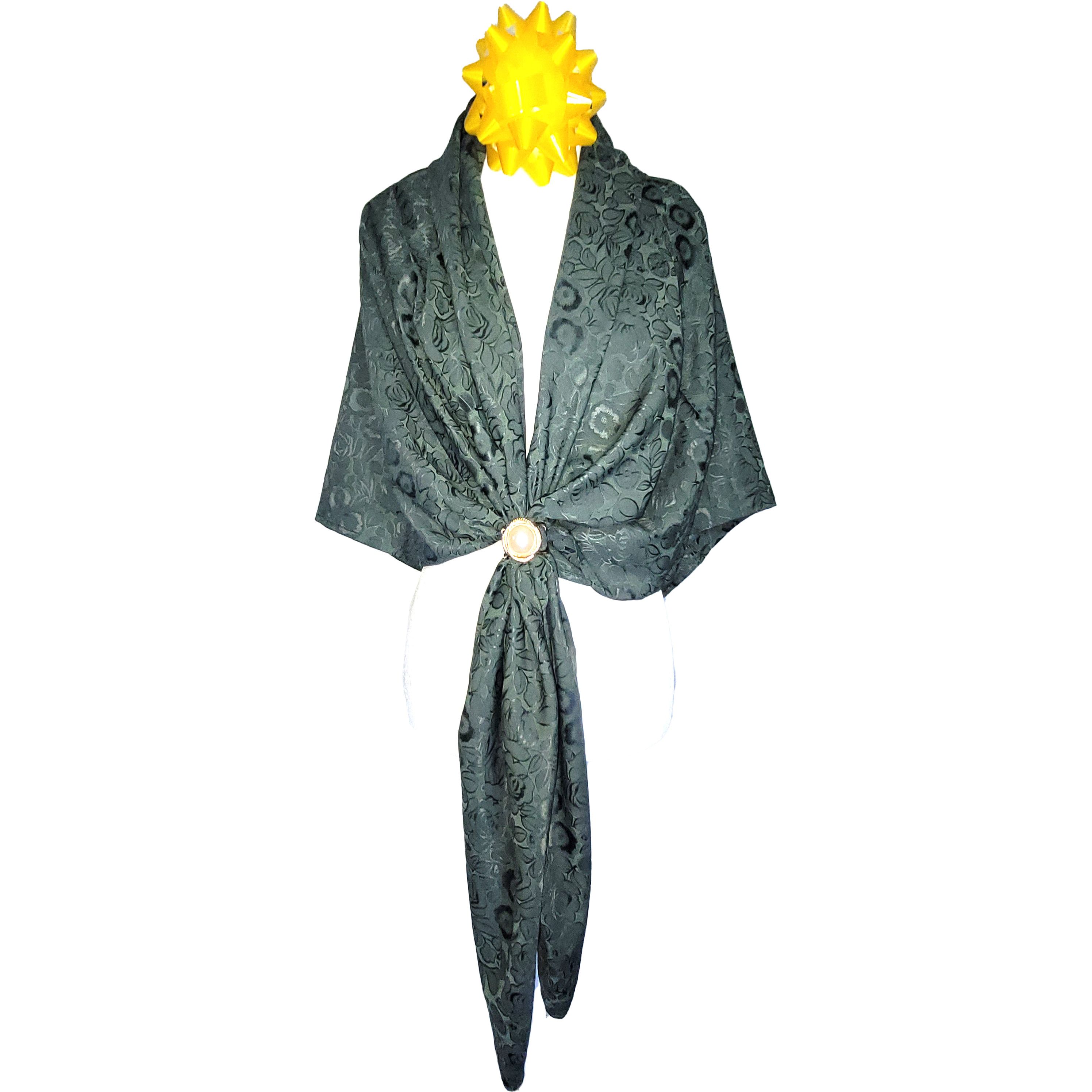 Other NWT Double-Sided Silk Scarf 52"x52" Large Square Wrap 3019 Size ONE SIZE - 9 Thumbnail
