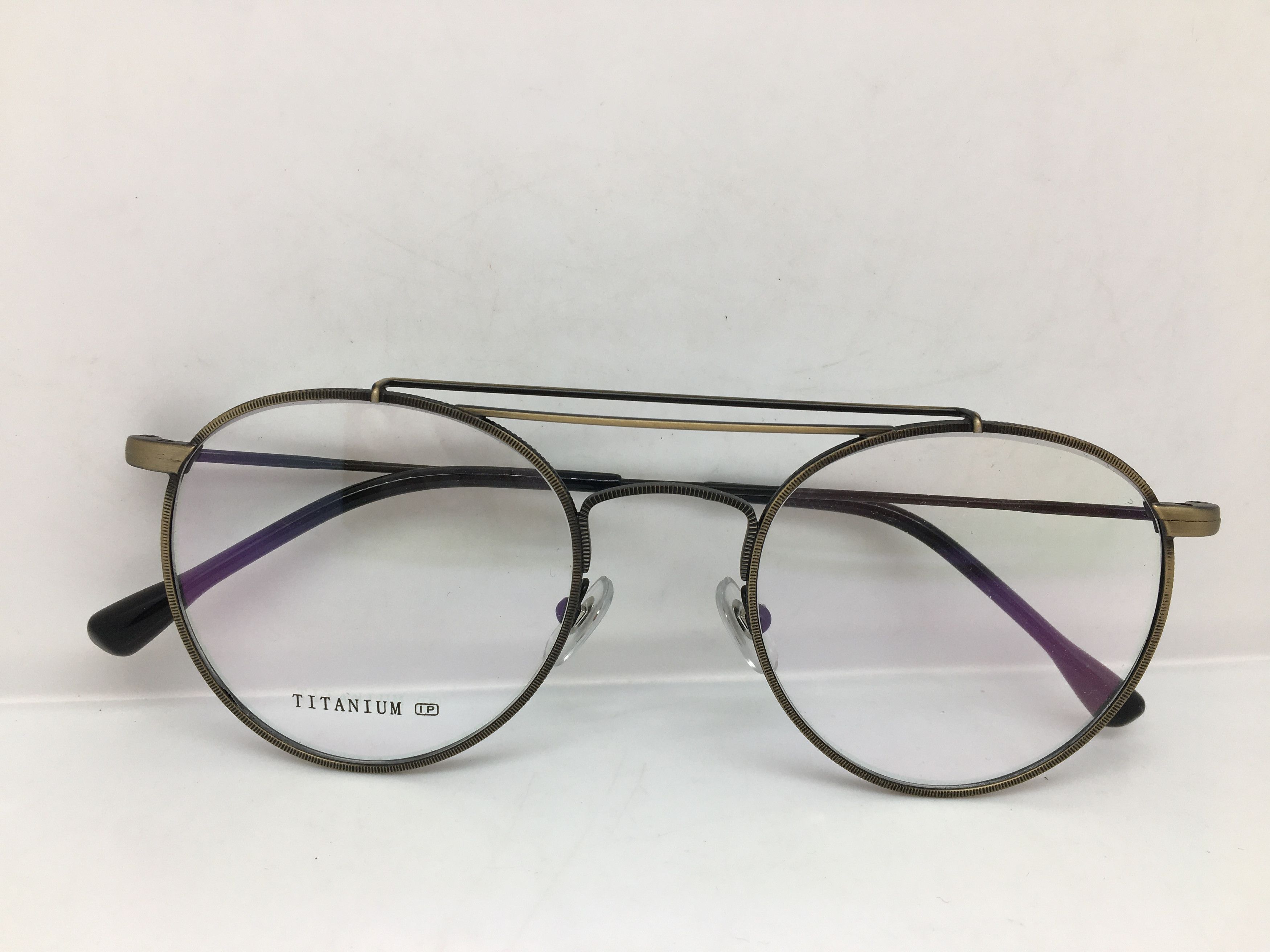 Other Anitique Copper Titanium Round Eyeglasses GREAT GATSBY Size ONE SIZE - 5 Thumbnail
