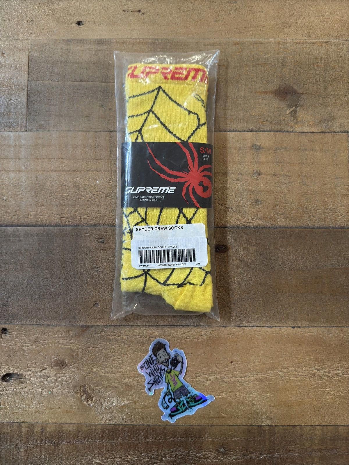 Supreme Supreme x Spyder Crew Socks Size ONE SIZE - 2 Thumbnail