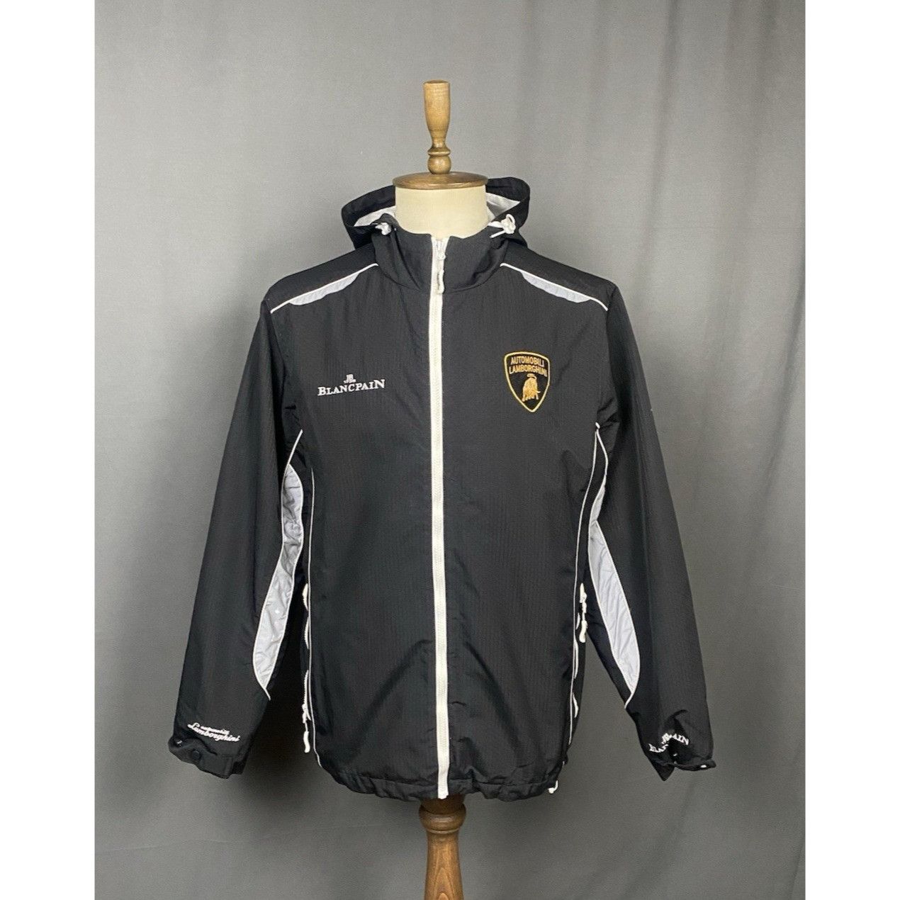 Lamborghini Blancpain Automobili Lamborgini Men's Black Waterproof Softs Size US XL / EU 56 / 4 - 1 Thumbnail