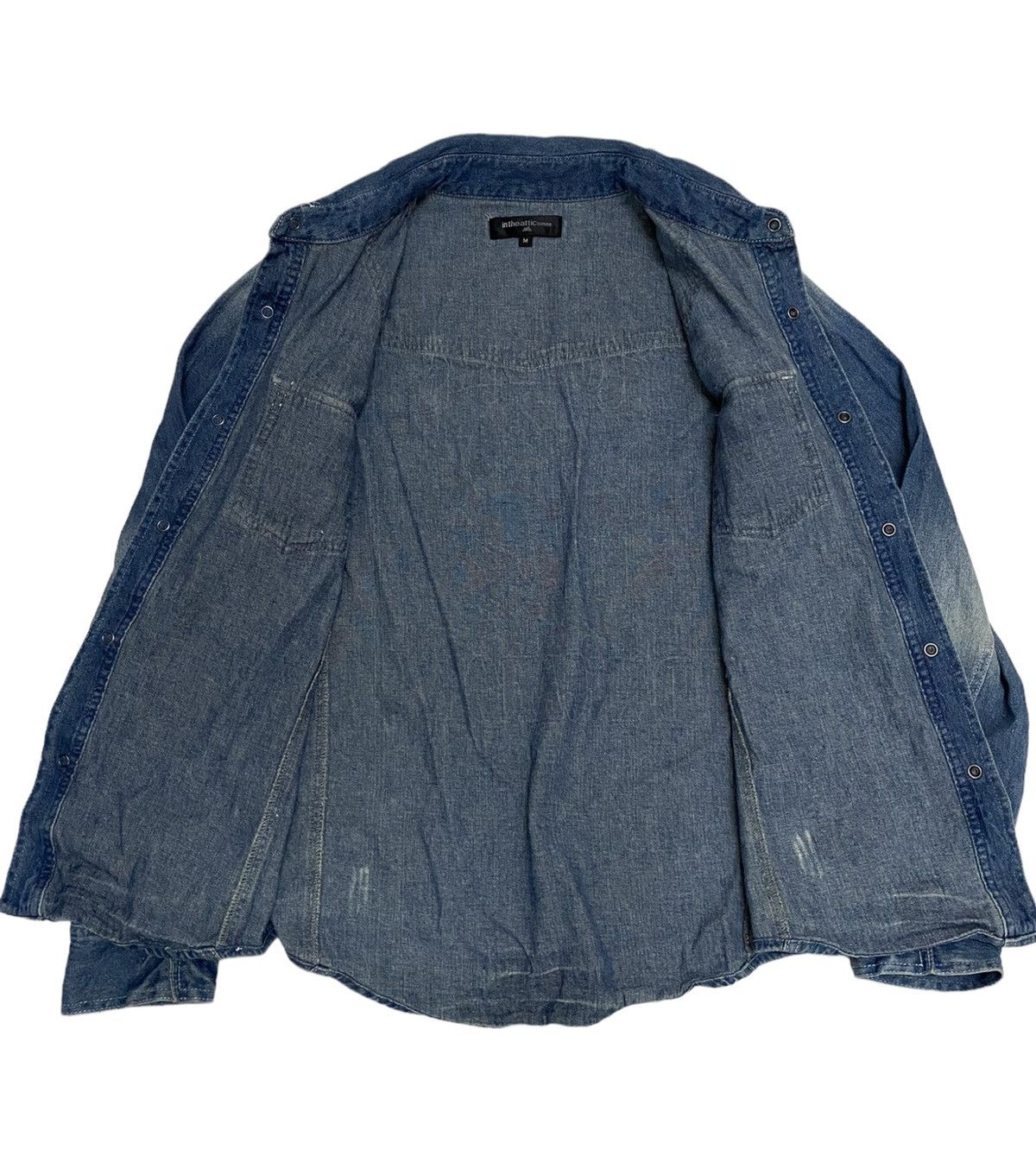 In The Attic × Japanese Brand In The Attic Homme Rude Rockers Snap Button Shirt (C2) Size US M / EU 48-50 / 2 - 4 Thumbnail