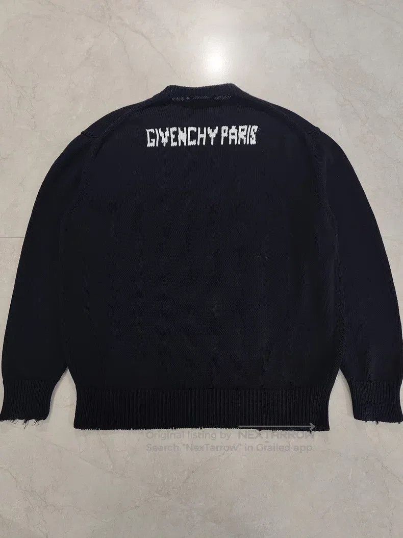 Givenchy Givenchy Sweater (Large Logo Embroidery Front and Back) Size US S / EU 44-46 / 1 - 2 Thumbnail