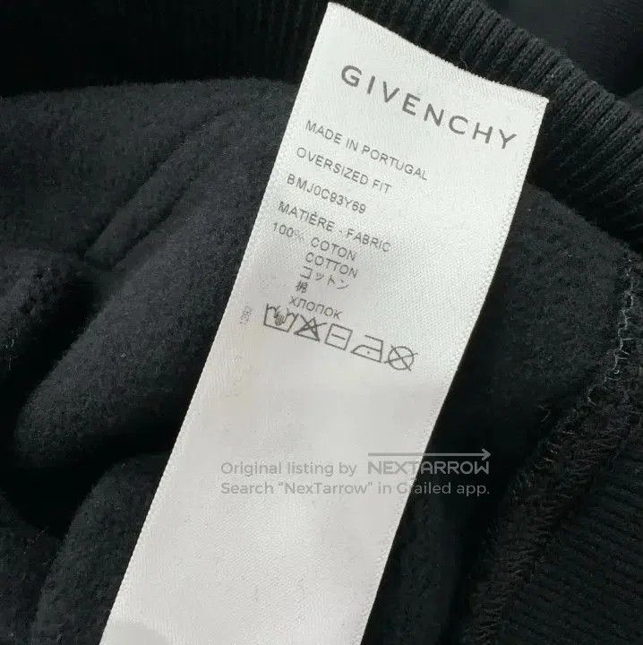 Givenchy Givenchy FW21 Logo Loose Fit Hoodie. Size US XS / EU 42 / 0 - 5 Thumbnail