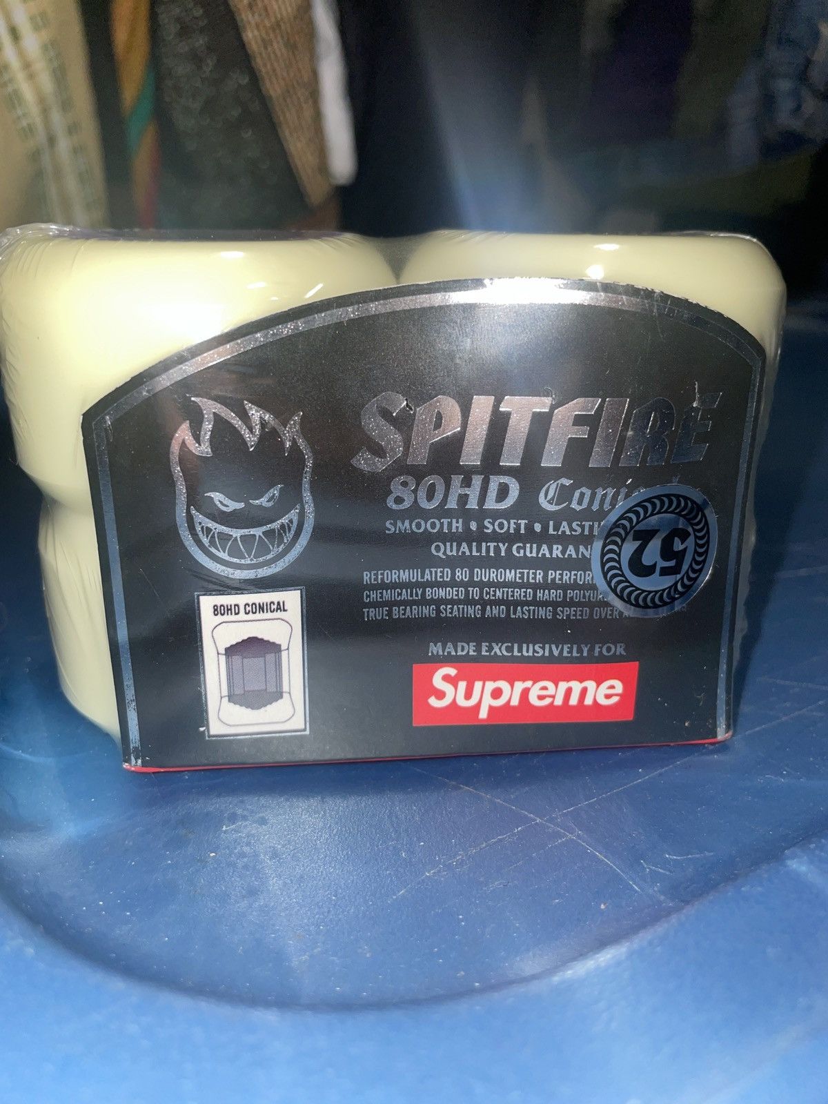 Supreme Supreme Spitfire Conical Cruiser Wheels Size ONE SIZE - 3 Thumbnail