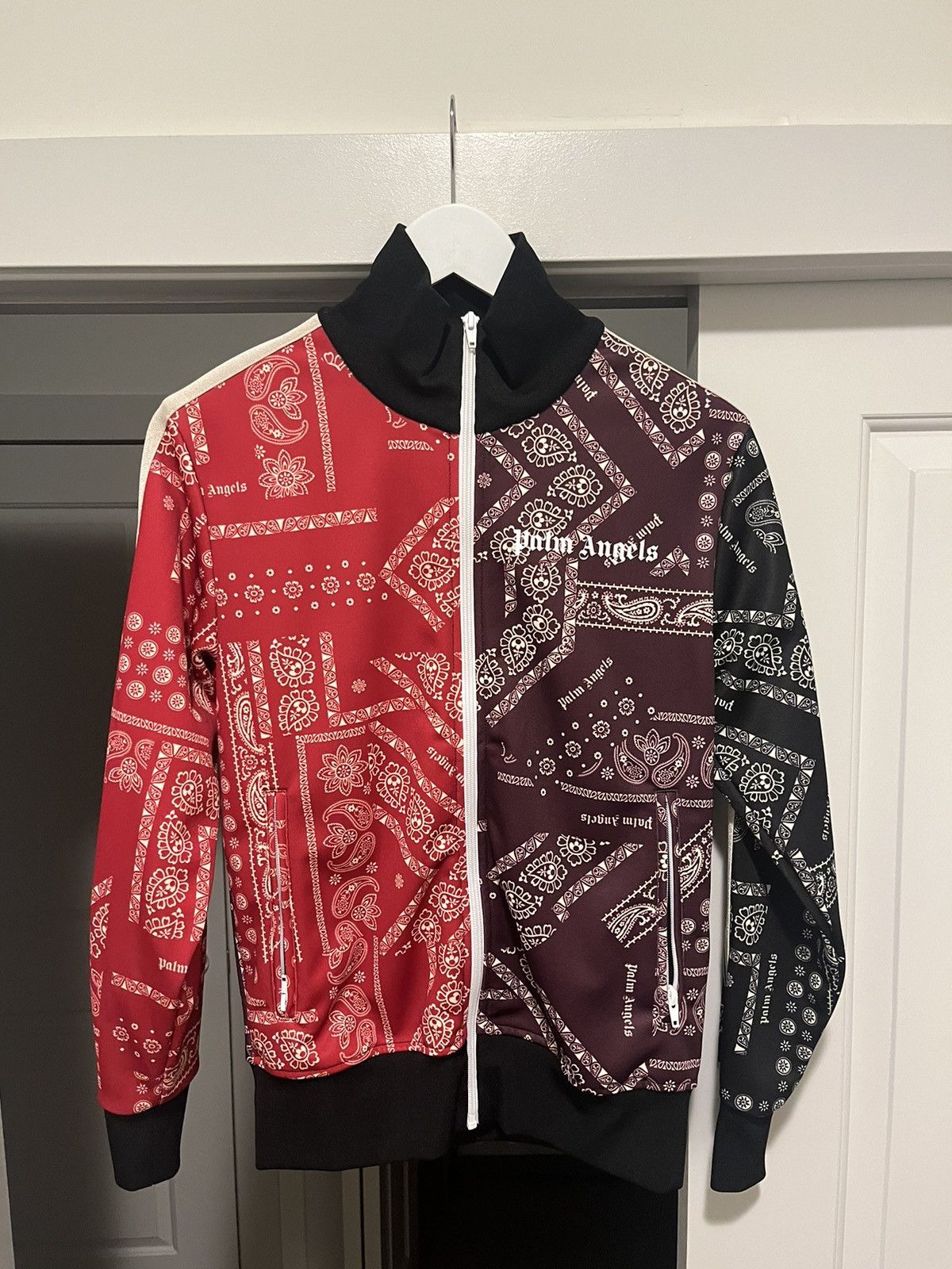 Palm angels bandana discount hoodie