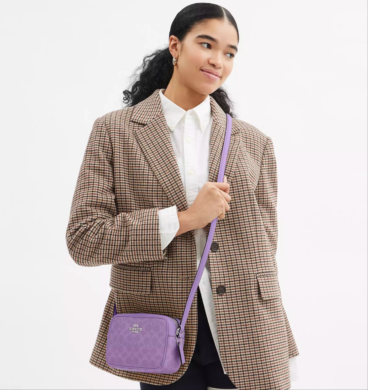 Coach Mini Jamie Camera Bag In Signature Canvas CY752 Size ONE SIZE - 6 Thumbnail