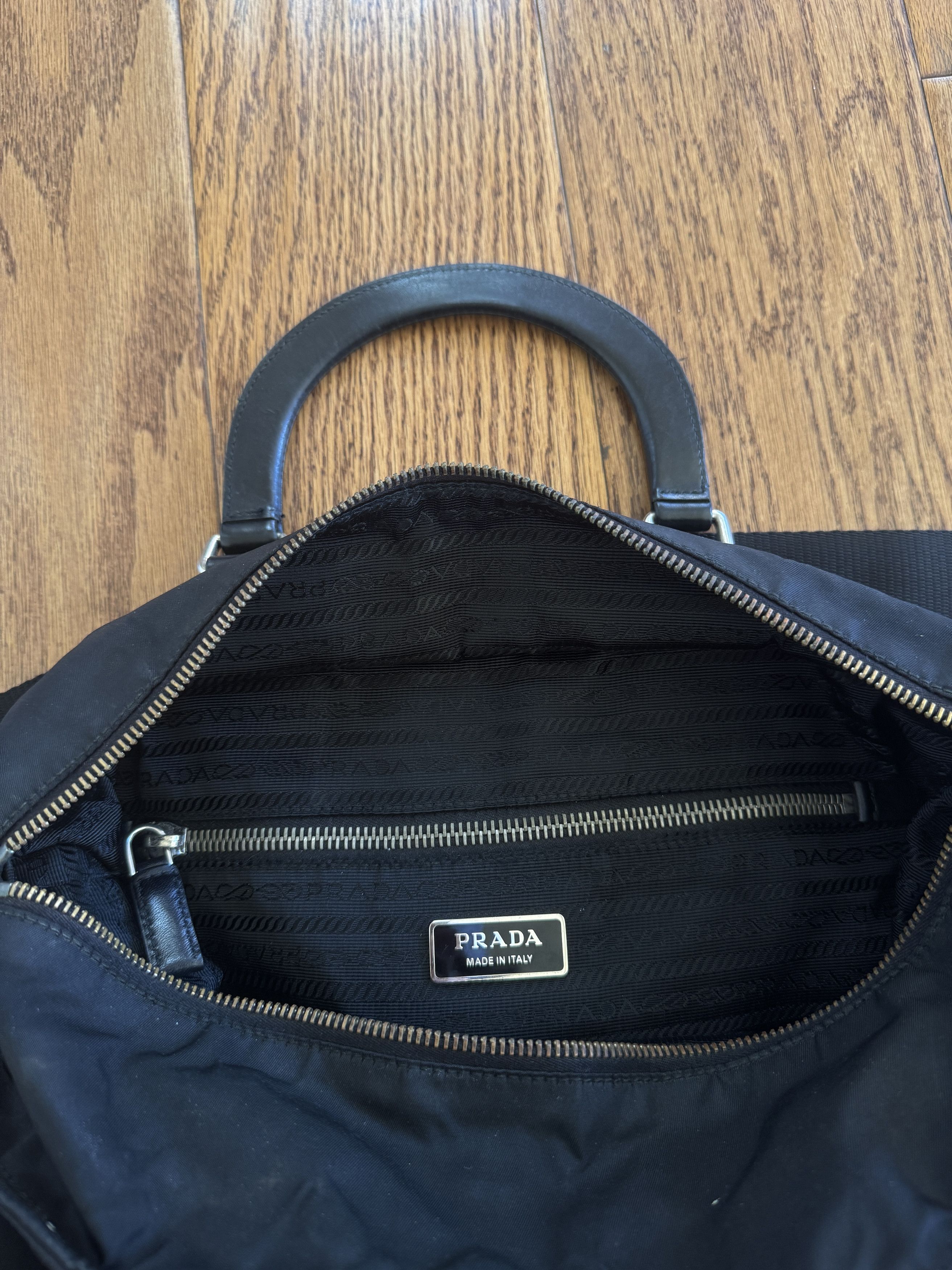 Prada PRADA Vintage Nylon Messenger Tote Bag Size ONE SIZE - 13 Thumbnail