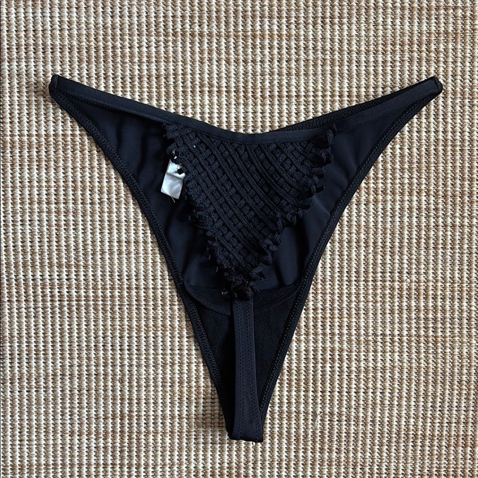 La Perla La Perla Black Triangle Bikini Swimwear Size 12 Size ONE SIZE - 3 Thumbnail