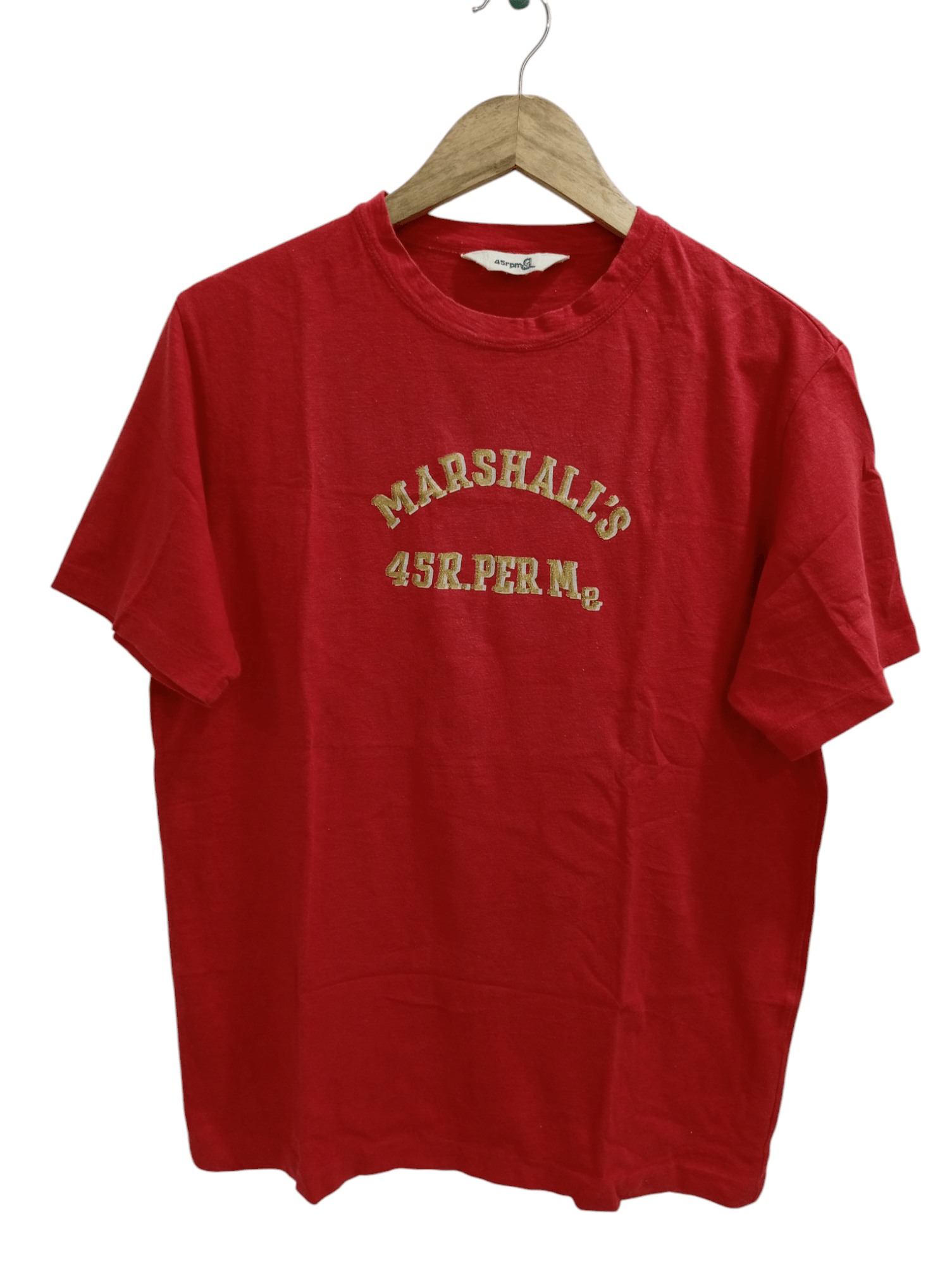 45rpm × Japanese Brand × Vintage 🔥🔥Vintage Style 45RPM Marshall's T-Shirt Size US M / EU 48-50 / 2 - 1 Thumbnail