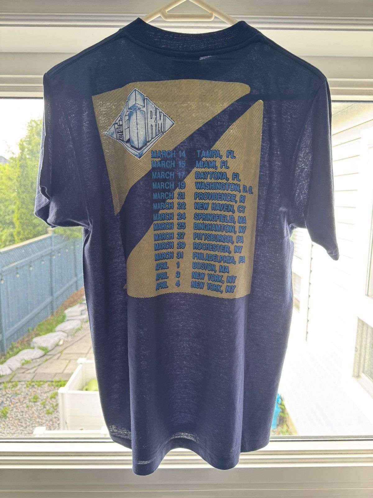 Vintage Vintage Jimmy Page 80s The Firm Tee Single Stitch Band Tee Size US L / EU 52-54 / 3 - 9 Thumbnail
