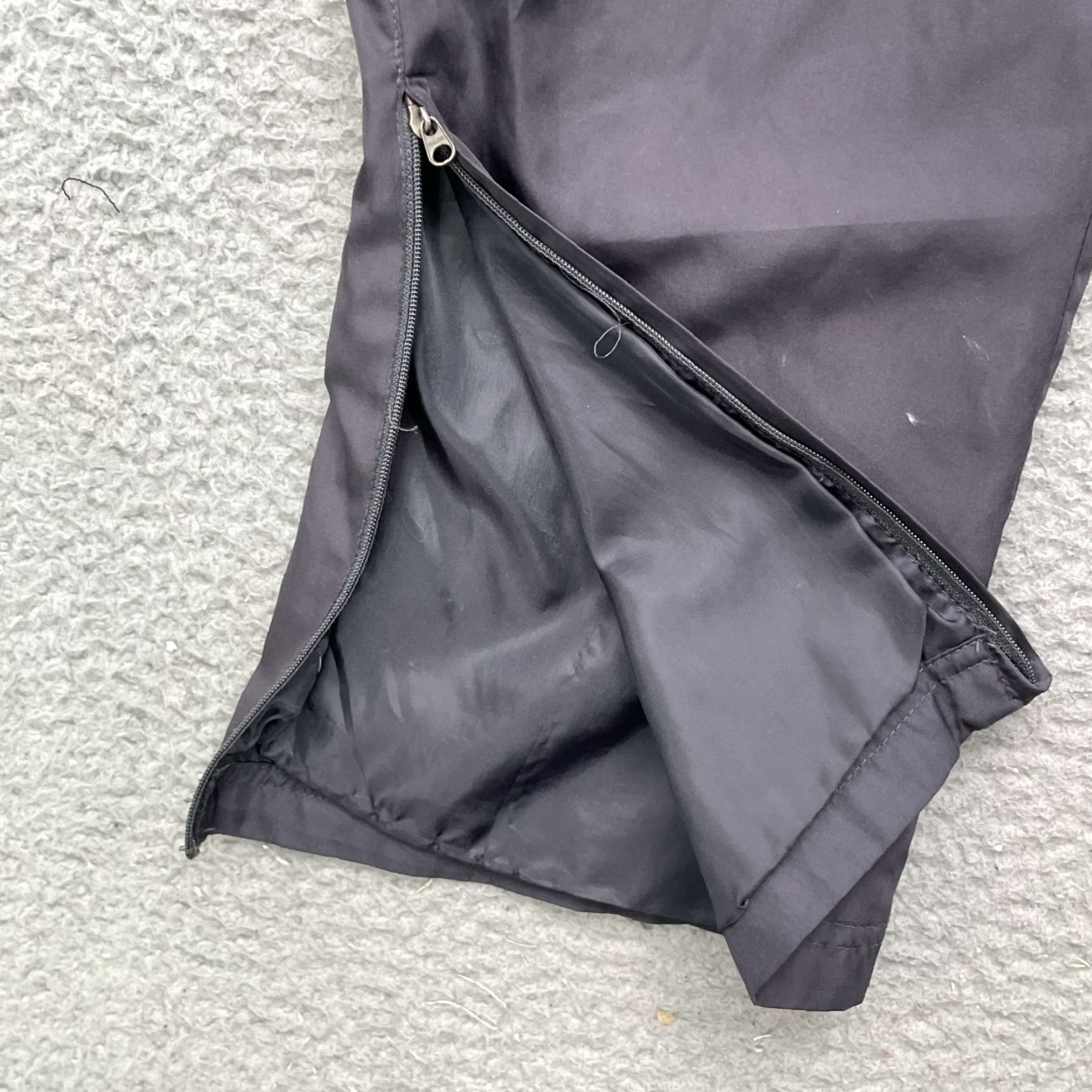 Jerzees VINTAGE Jerzeez Jogger Pants Men's Small Gray Training Athleisure Windbreaker Size US 29 - 6 Thumbnail