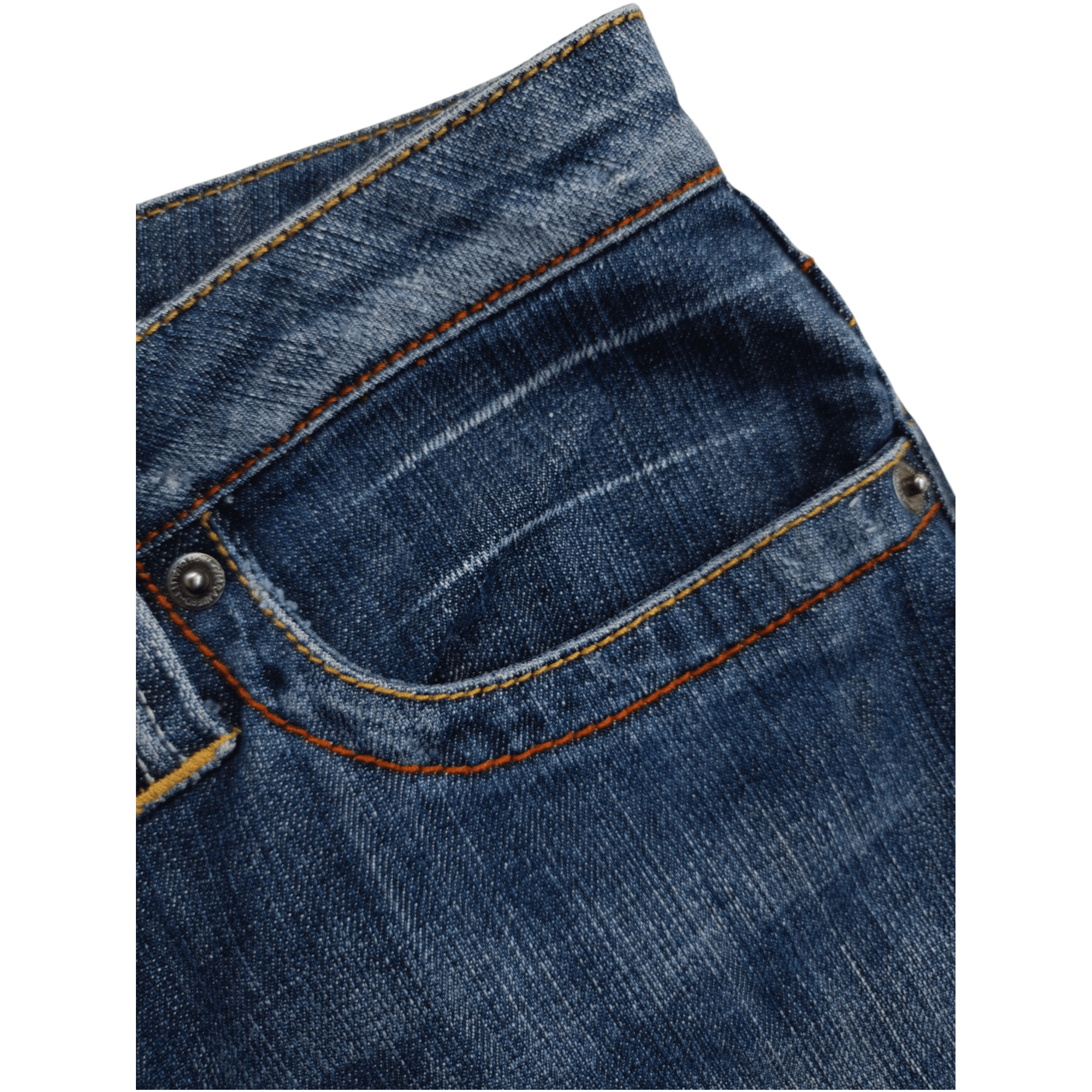 Japanese Brand × Vintage Wellbeing Classic Japanese Jeans Bootcut Vintage Denim Size 31" - 4 Thumbnail
