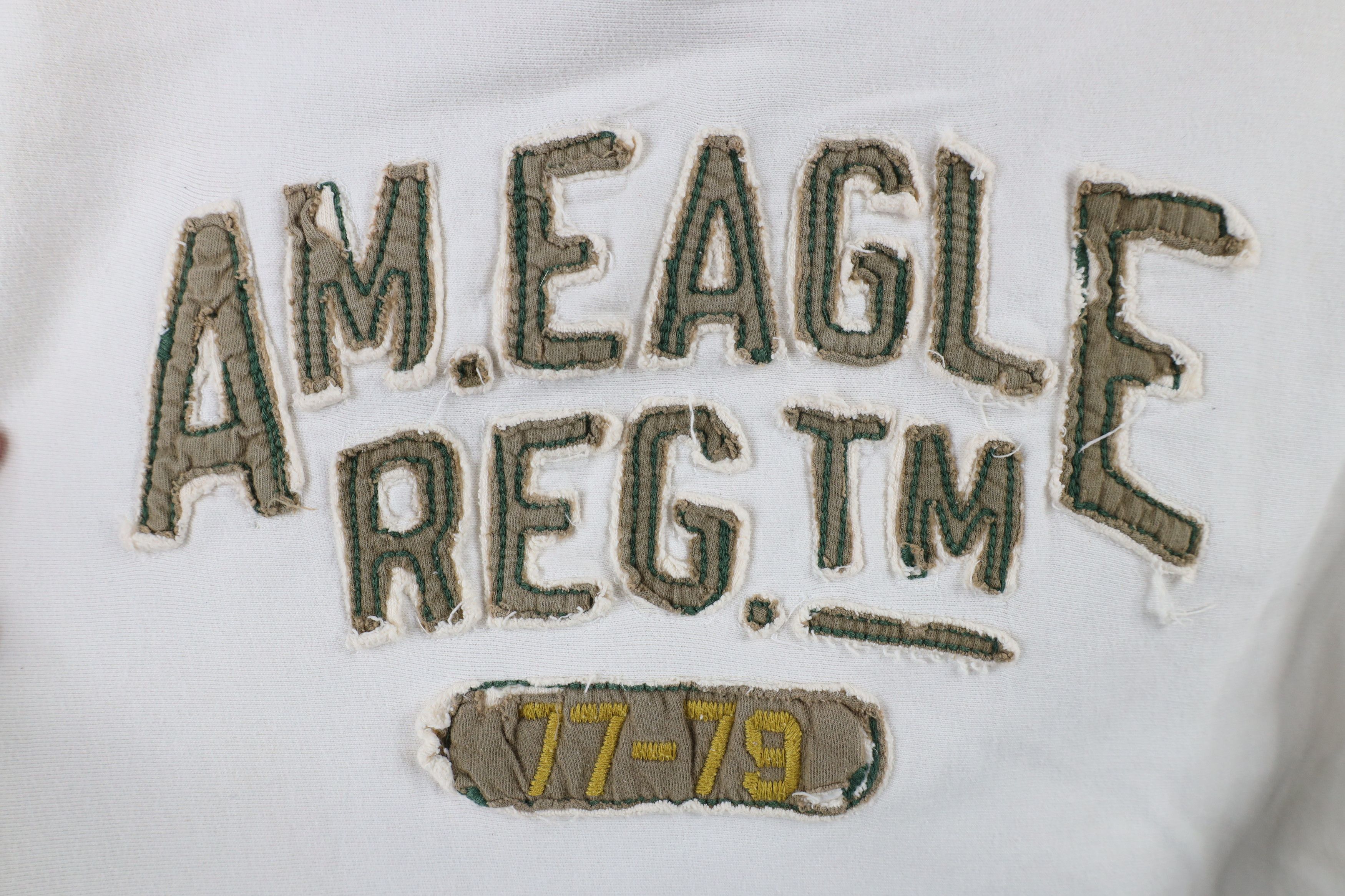 American Eagle Outfitters × Vintage Vintage Y2K American Eagle Outfitters Heavyweight Hoodie Size US XL / EU 56 / 4 - 8 Thumbnail