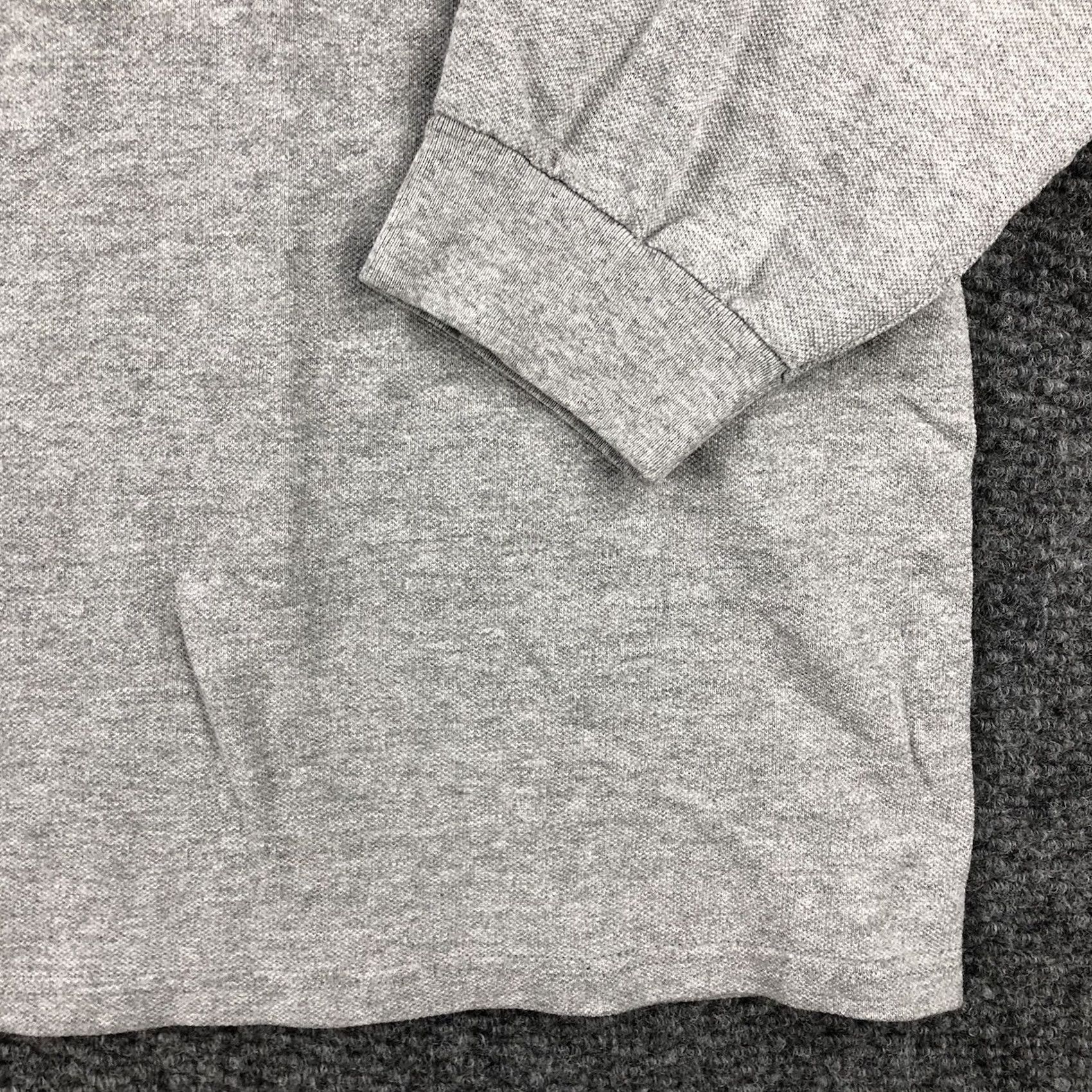 Vintage VINTAGE Cotton Deluxe Embroidered Golf Long Sleeve Collared Polo XL Gray Shirt Mens Size US XL / EU 56 / 4 - 7 Thumbnail