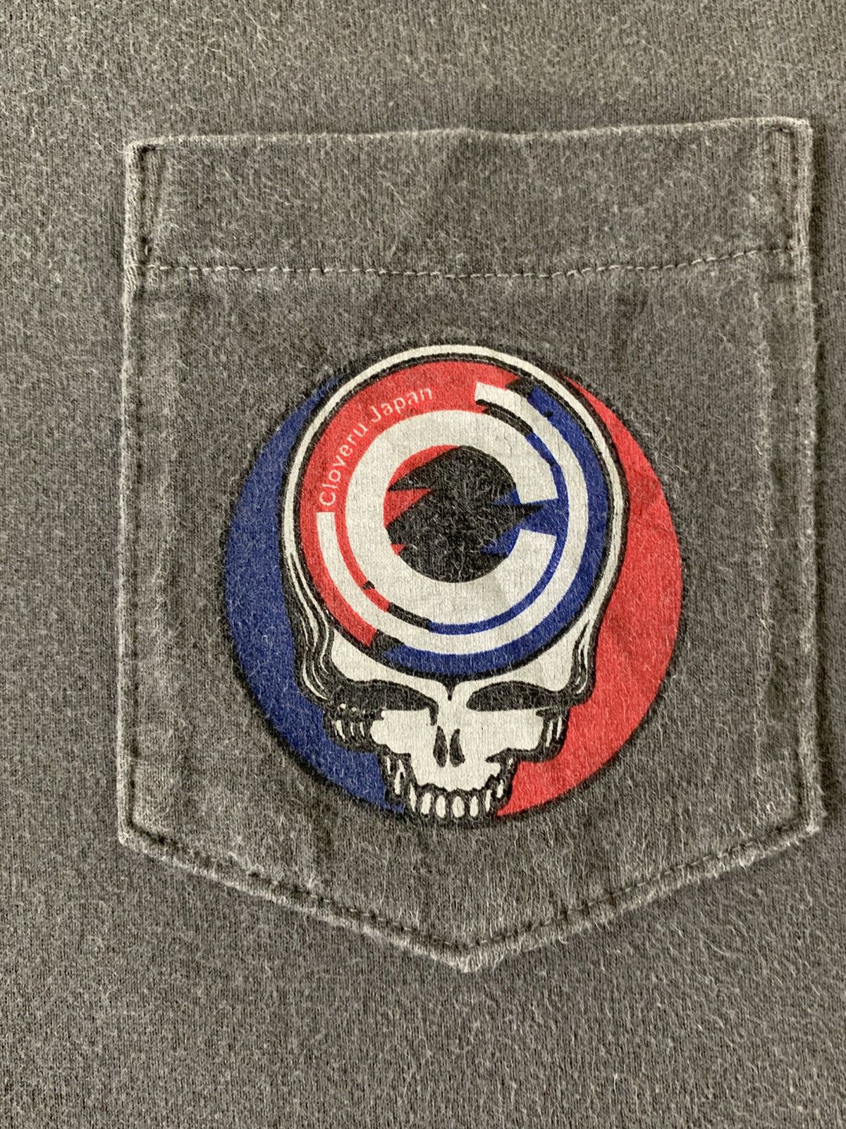 Grateful Dead Grateful Dead x Cloveru Japan Single Pocket T Shirt Size US M / EU 48-50 / 2 - 10 Thumbnail
