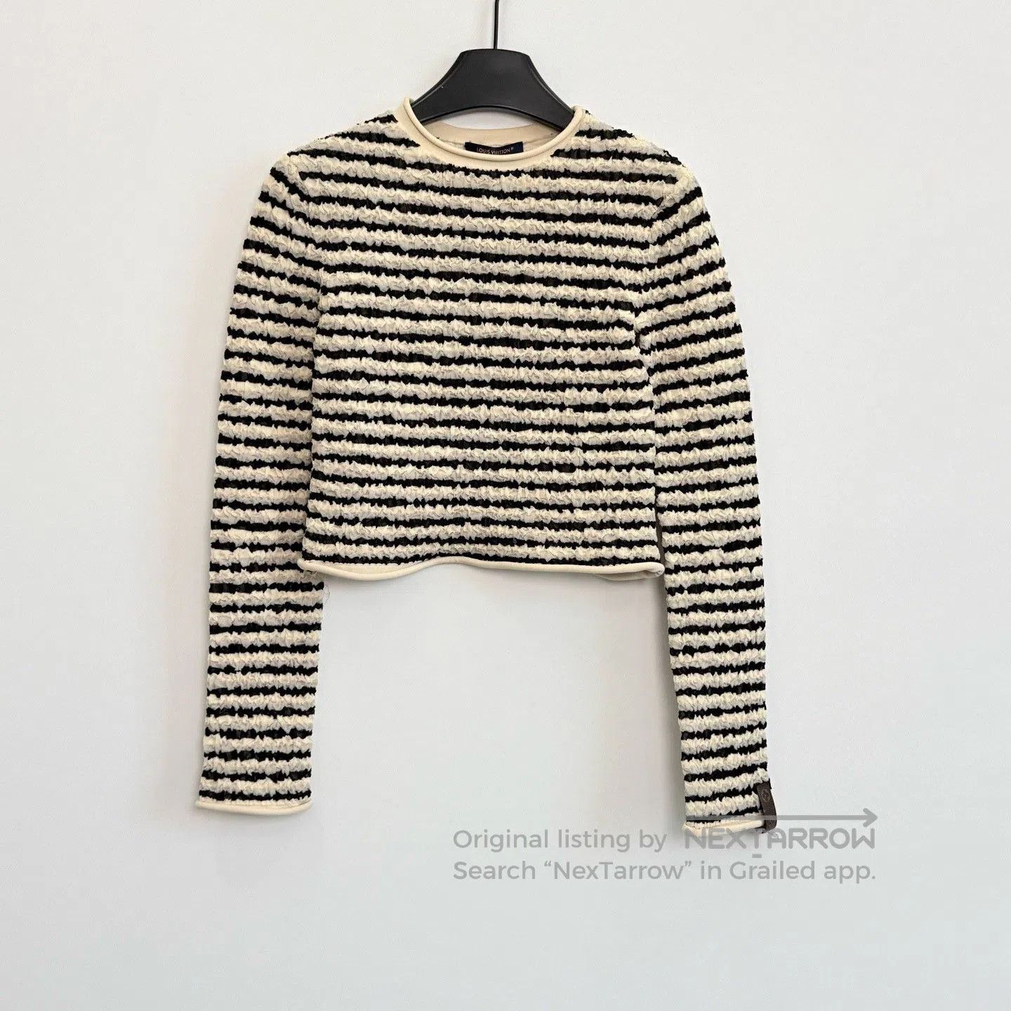 Louis Vuitton LV Pleated Texture Horizontal Stripe T. Size XS / US 0-2 / IT 36-38 - 1 Thumbnail