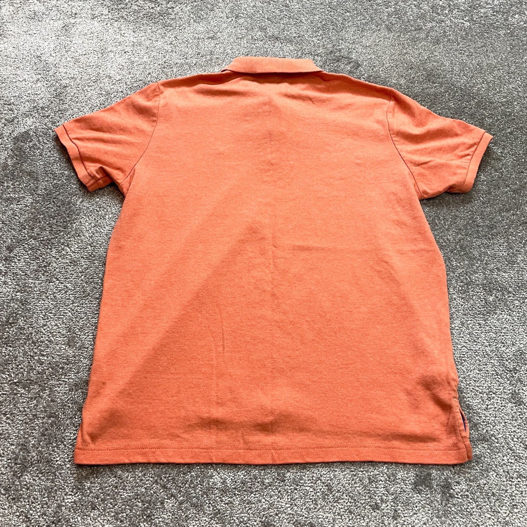 Vintage VINTAGE US Polo Assn. Polo Shirt Mens Large Orange Collared Preppy Logo Short Sleeve Knit with Pockets Size US L / EU 52-54 / 3 - 8 Thumbnail