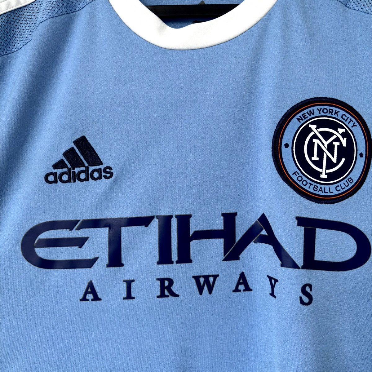 Adidas 2015 2016 New York City USA Home kit Man Soccer Jersey Tee Size US M / EU 48-50 / 2 - 4 Thumbnail