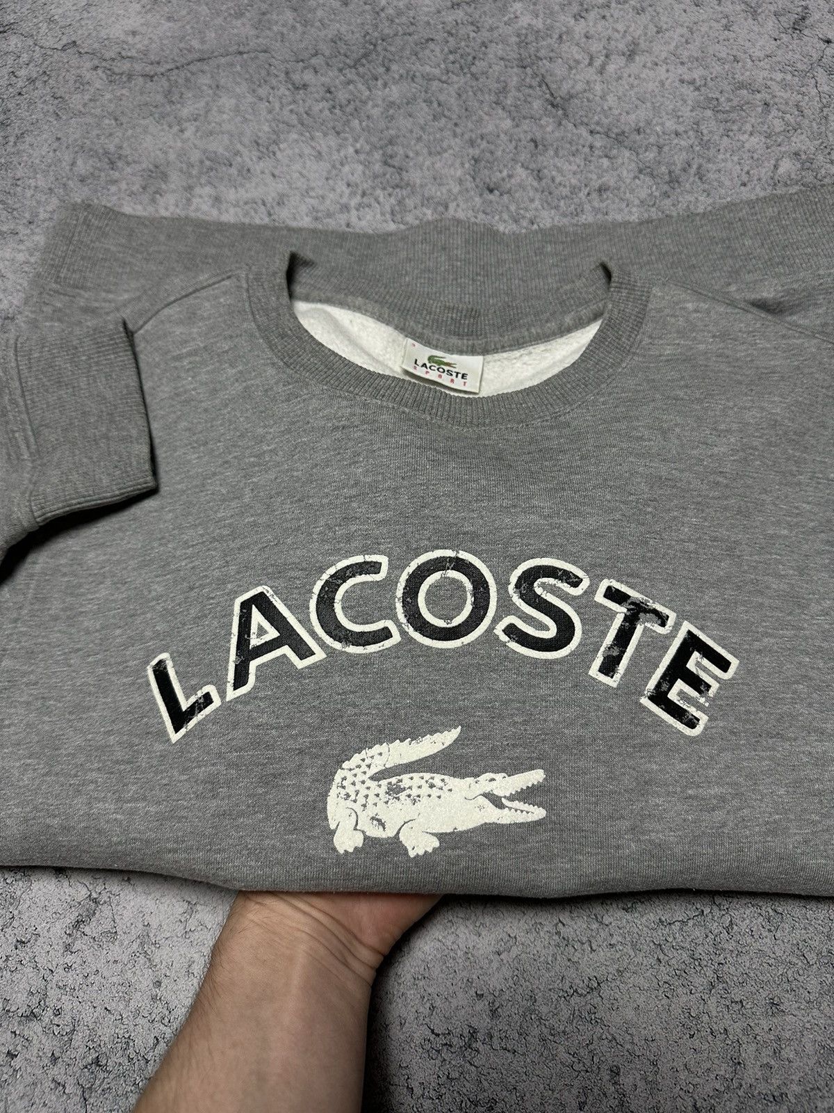 Lacoste Lacoste Sport Big Logo Sweatshirt Size US S / EU 44-46 / 1 - 6 Thumbnail